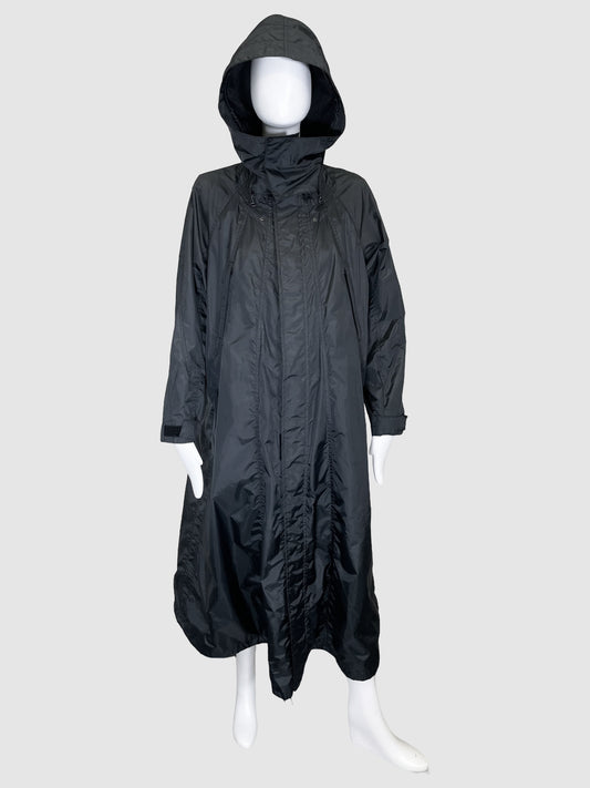 Issey Miyake Lightweight Flare Raincoat - Size L
