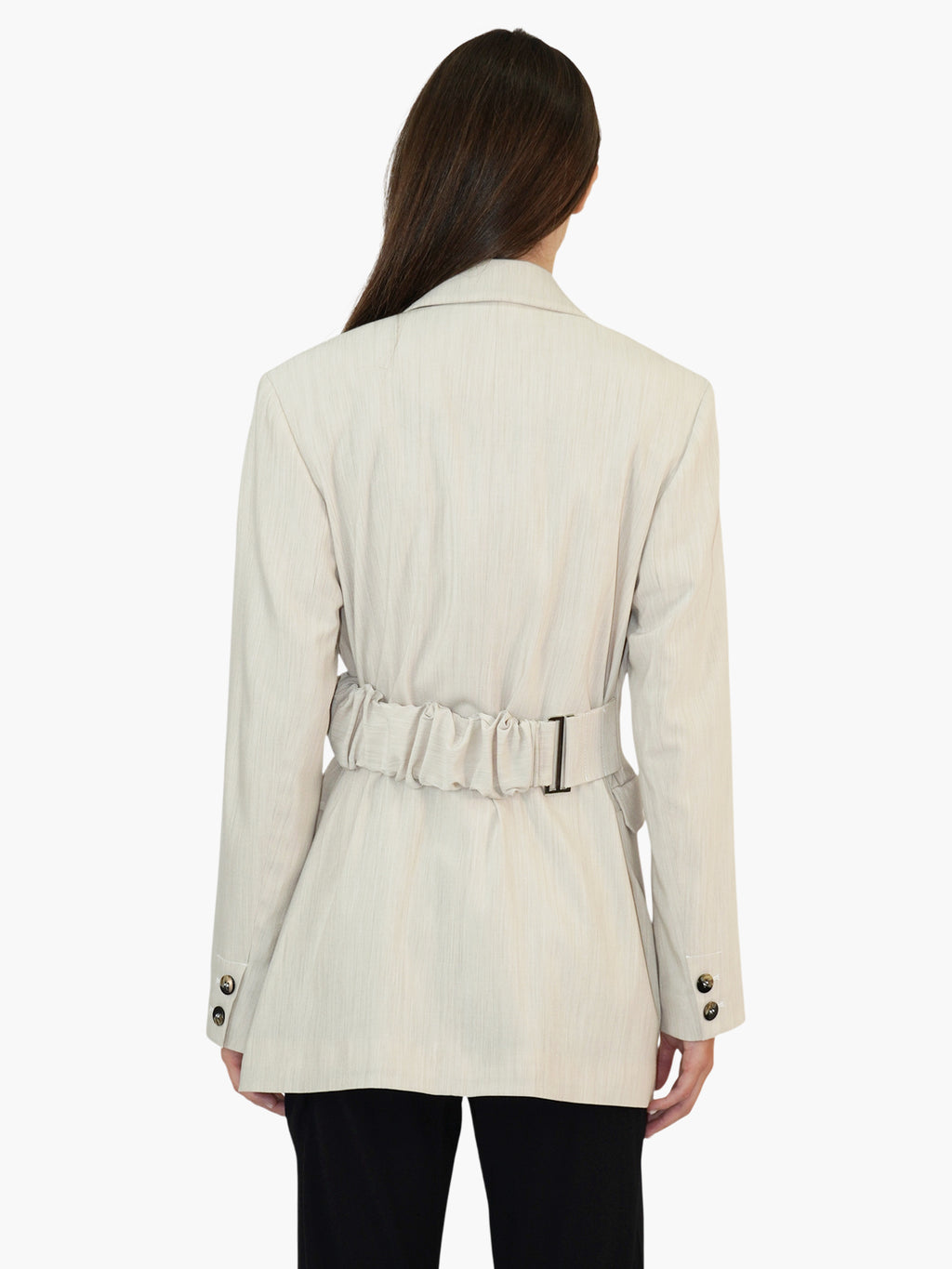 Scrunchie Melange Blazer