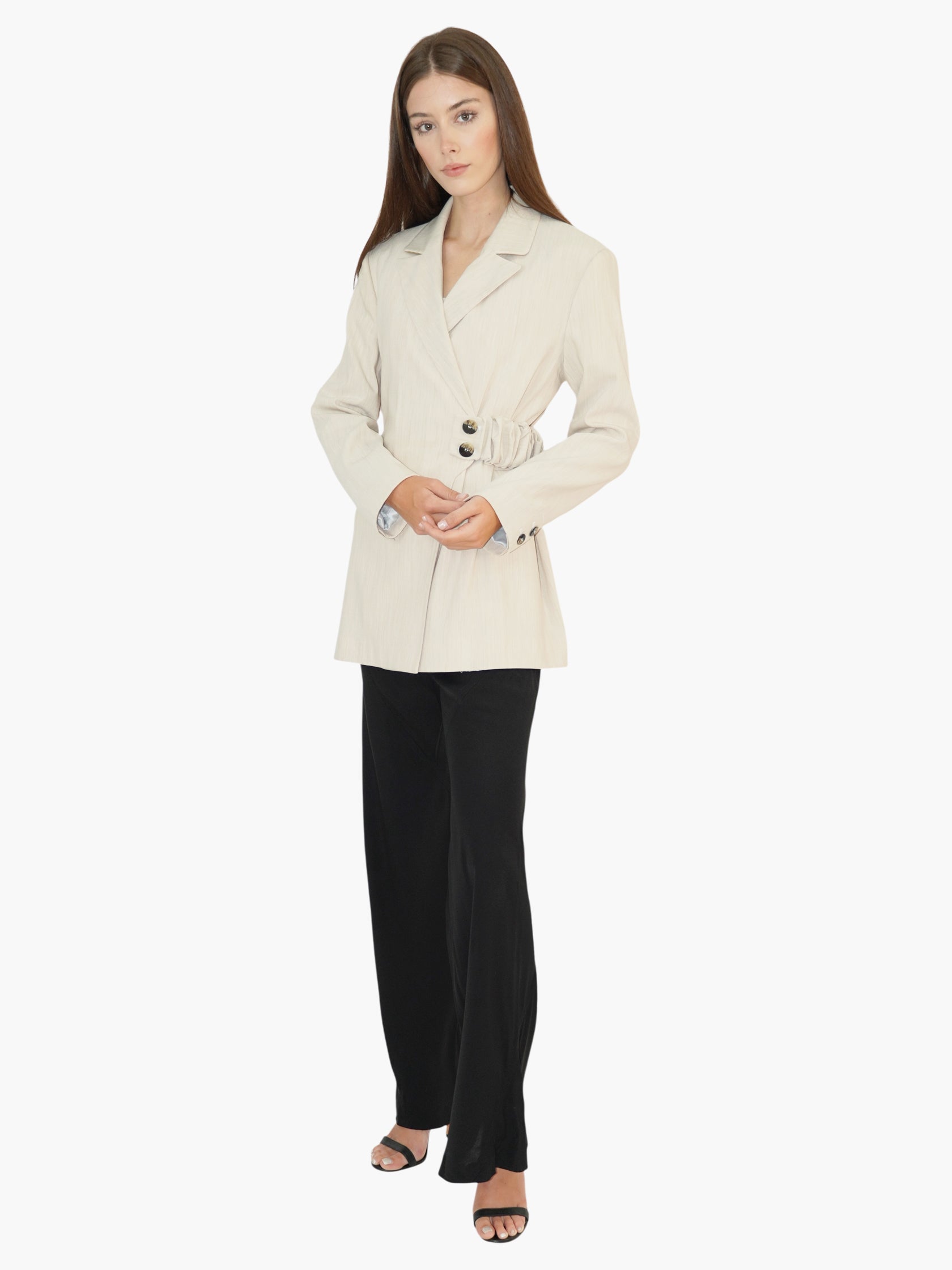 Scrunchie Melange Blazer