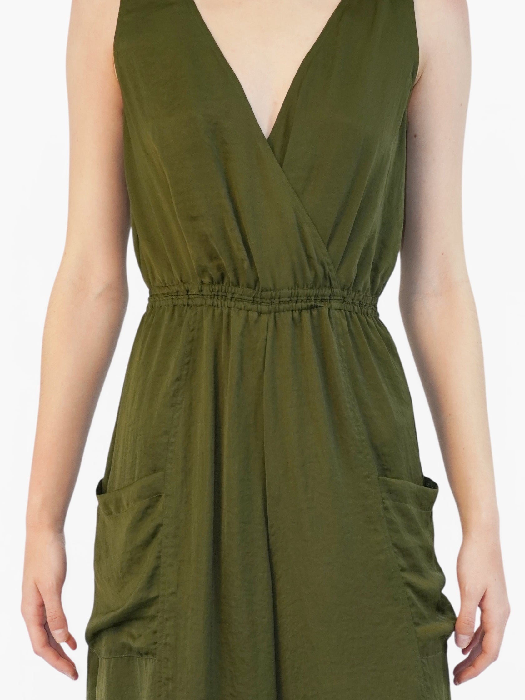 V-Neck Jumpsuit