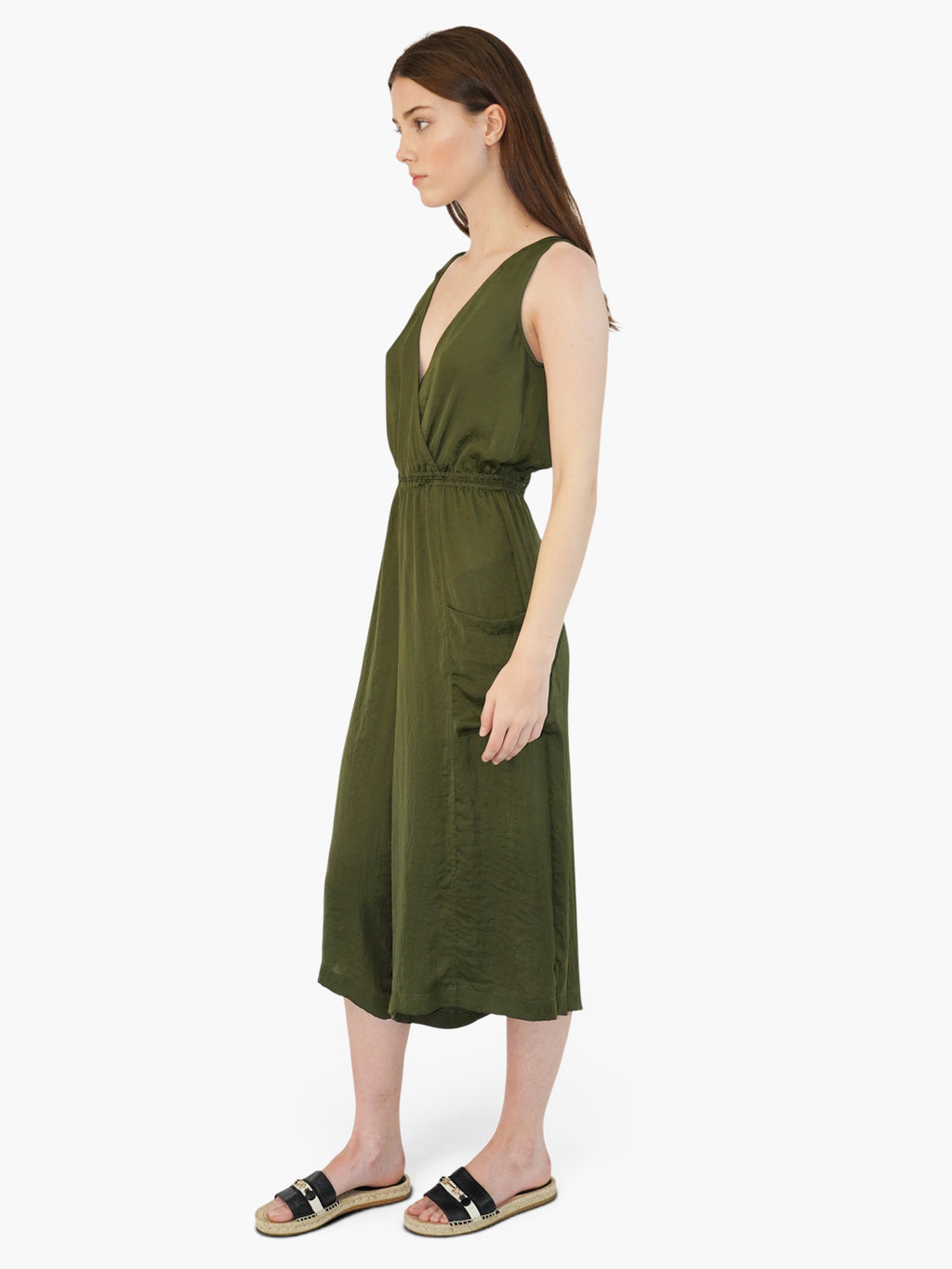 V-Neck Jumpsuit