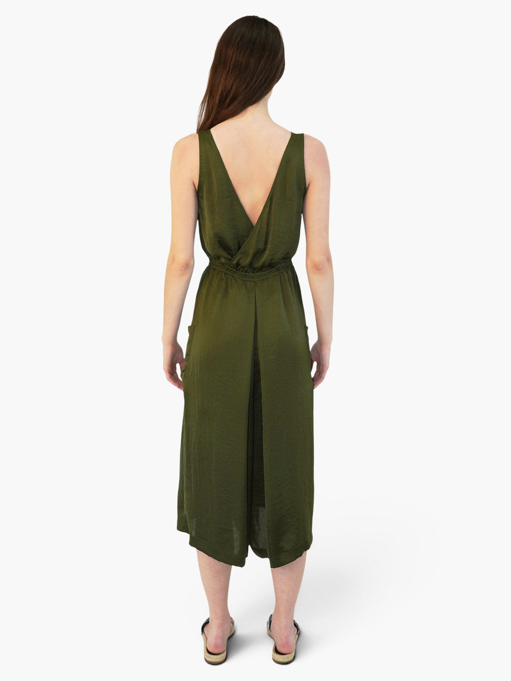 V-Neck Jumpsuit