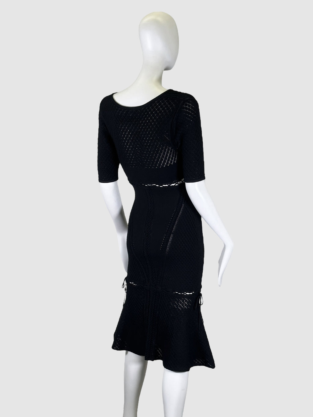 Jonathan Simkhai Knitted Crochet Dress - Size S