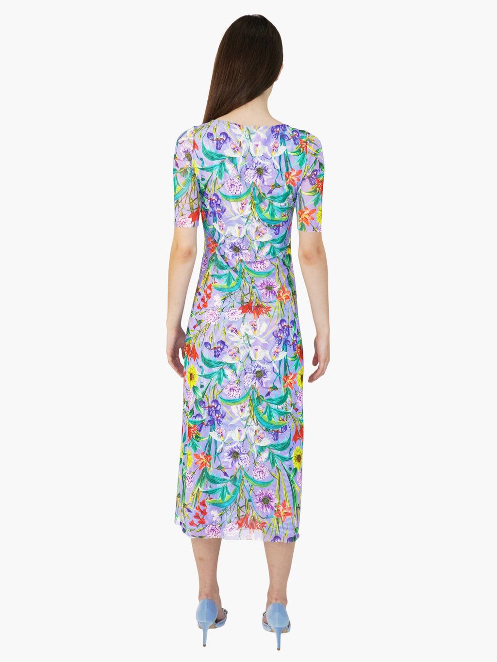 Floral Mesh Dress