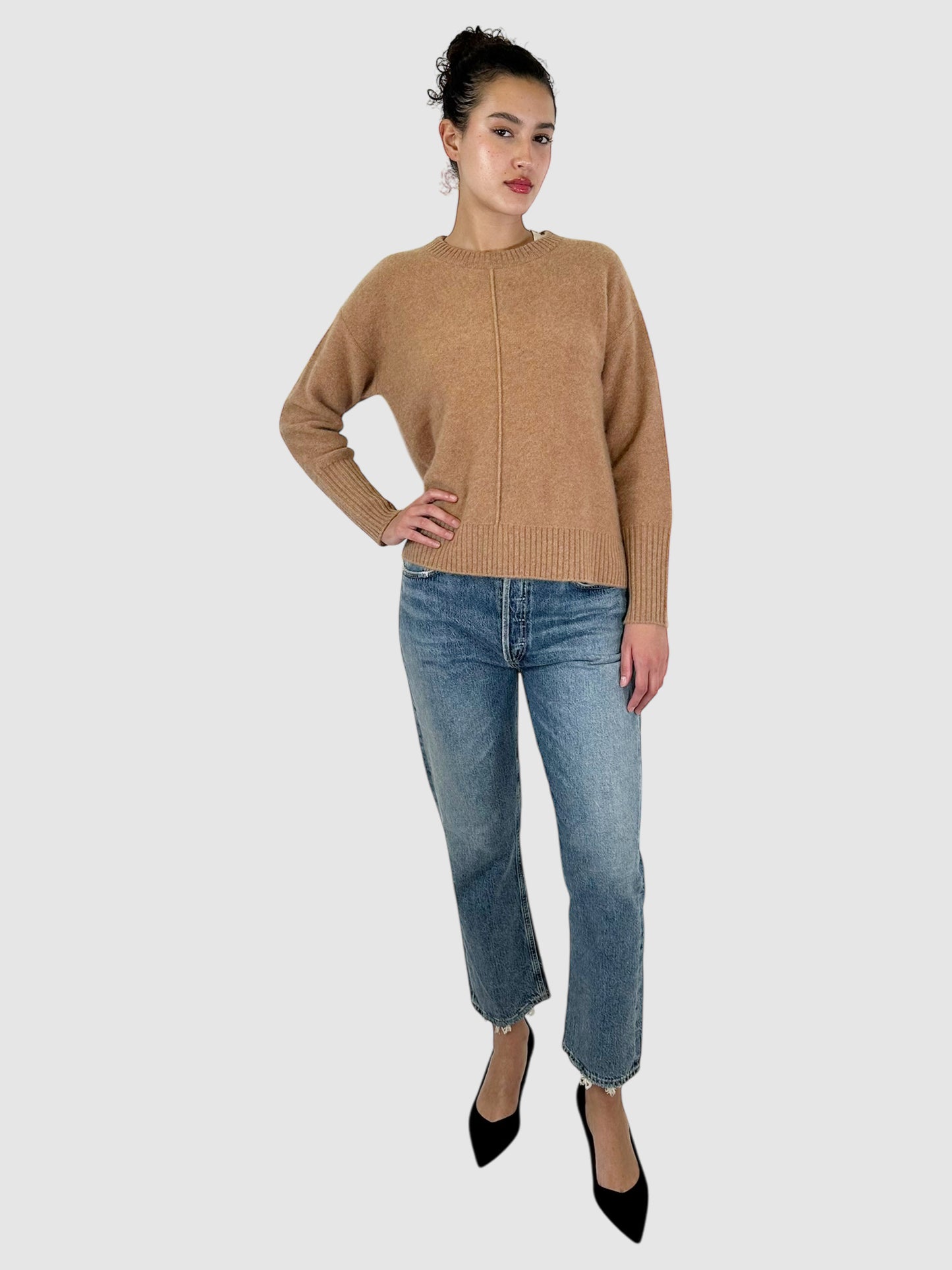 Cashmere Crewneck Sweater - Size M