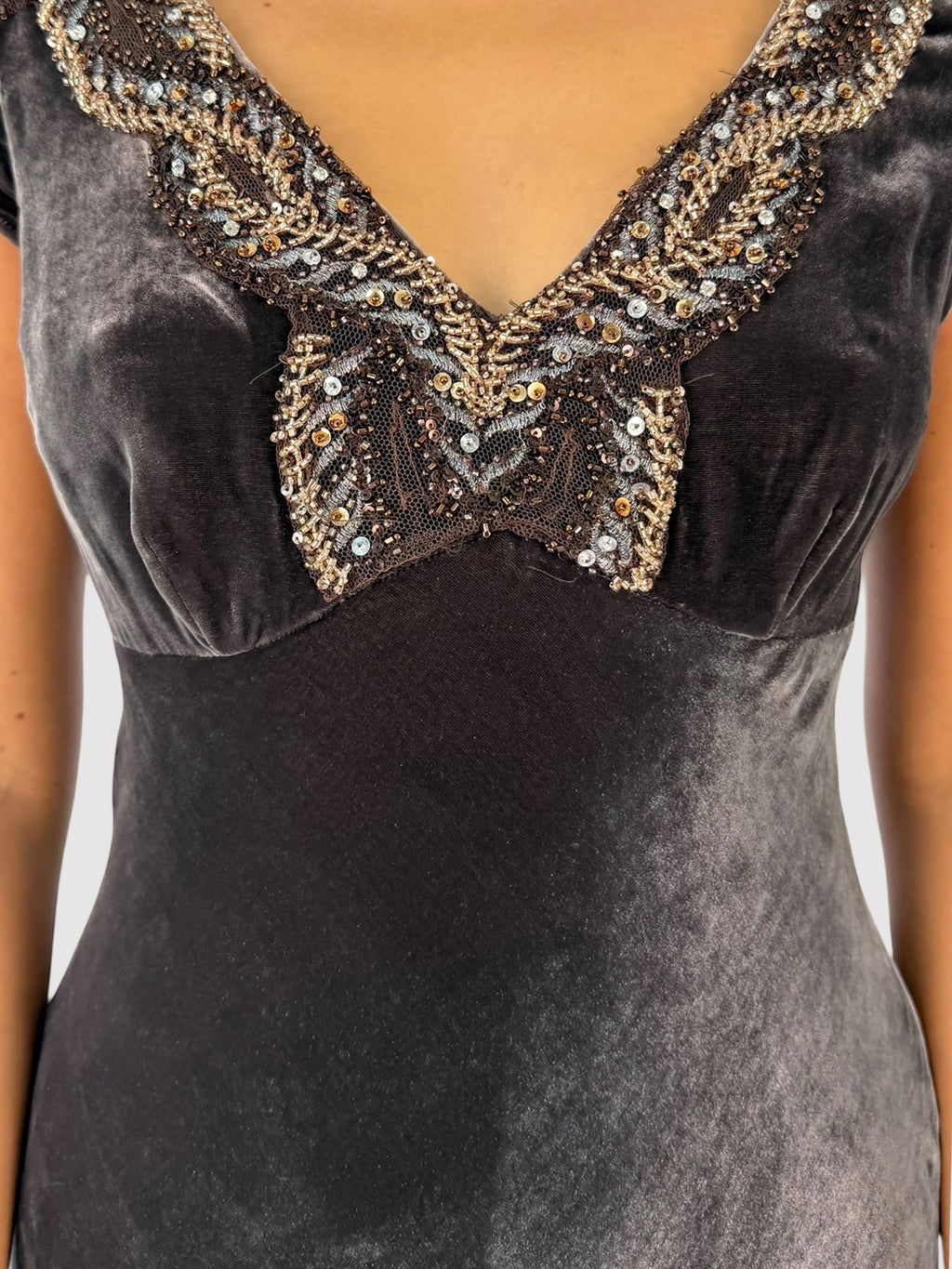 Embellished Maxi Dress