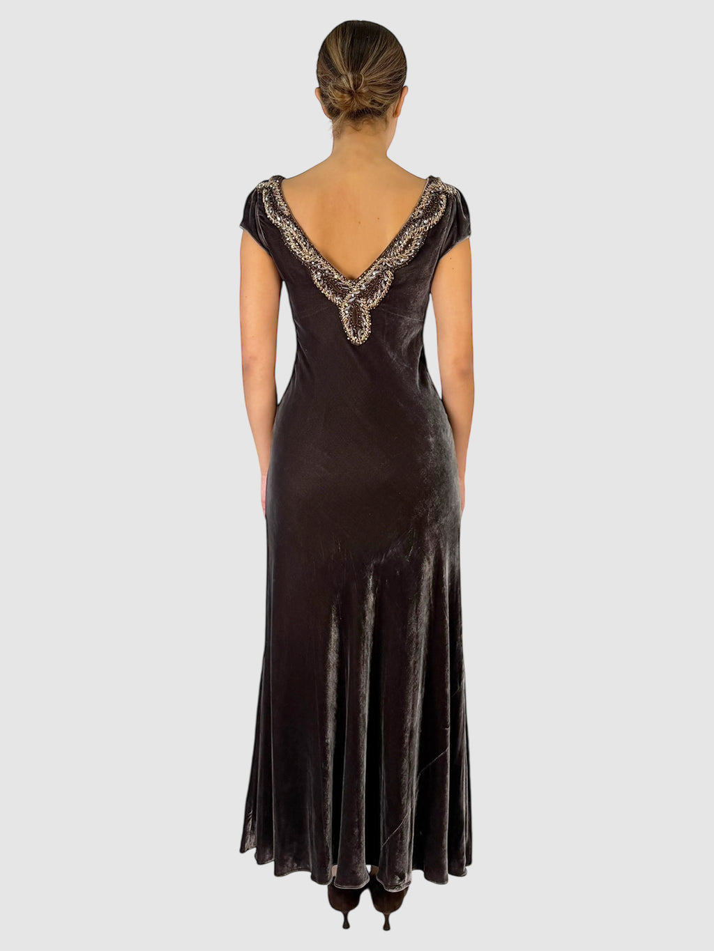 Embellished Maxi Dress