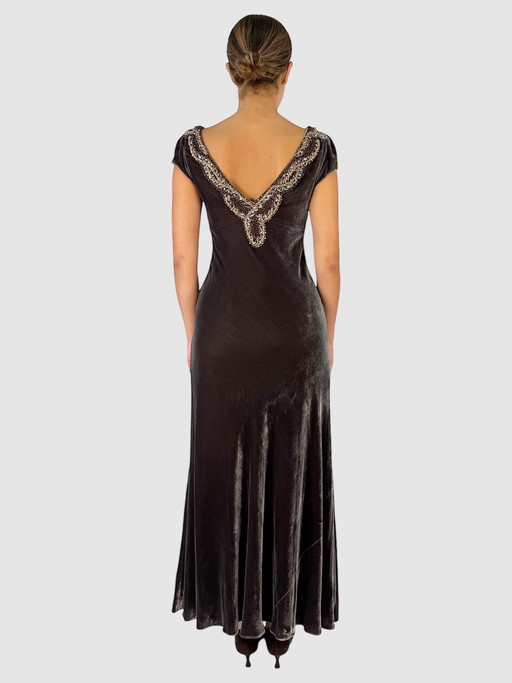 Embellished Maxi Dress