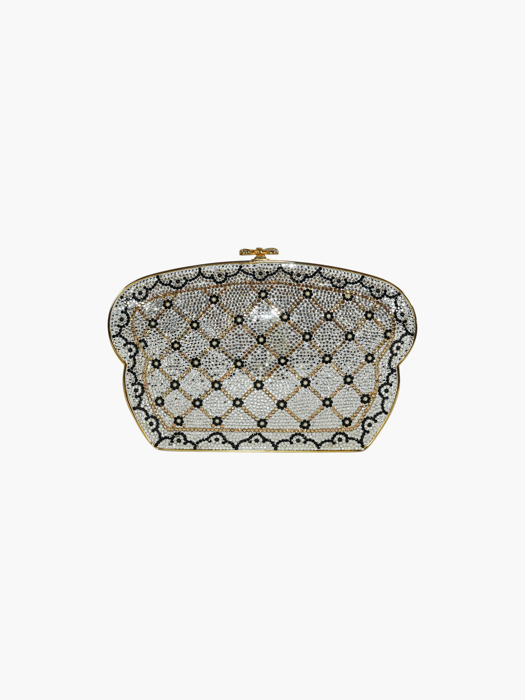 Crystal-Embellished Clutch
