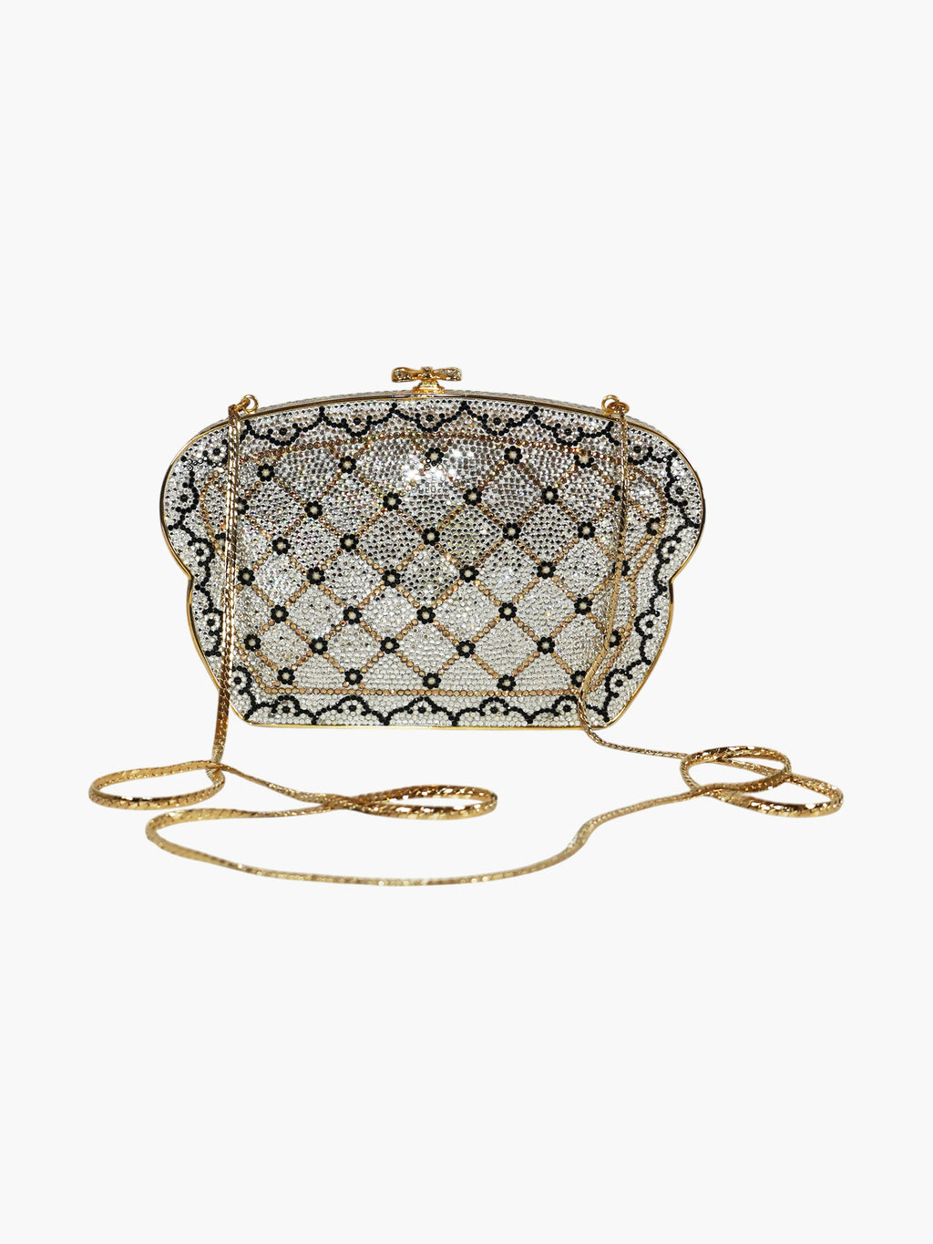 Crystal-Embellished Clutch