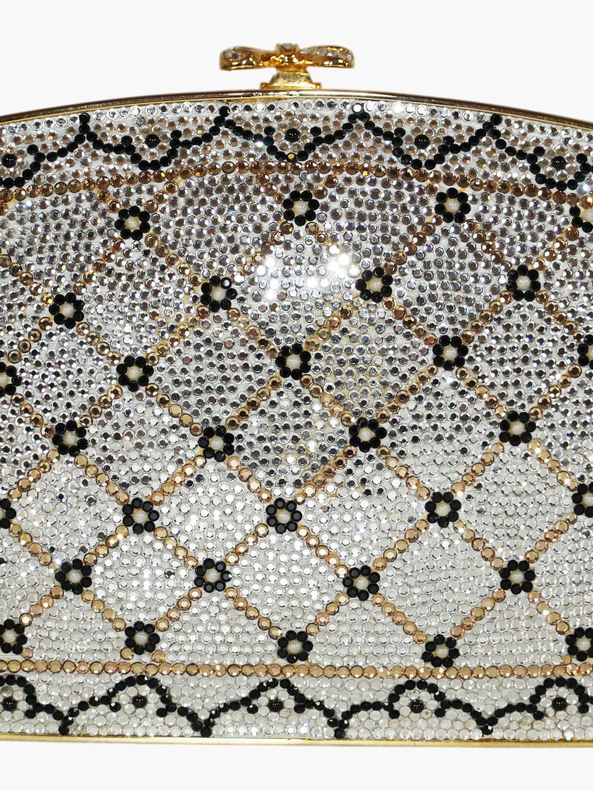 Crystal-Embellished Clutch