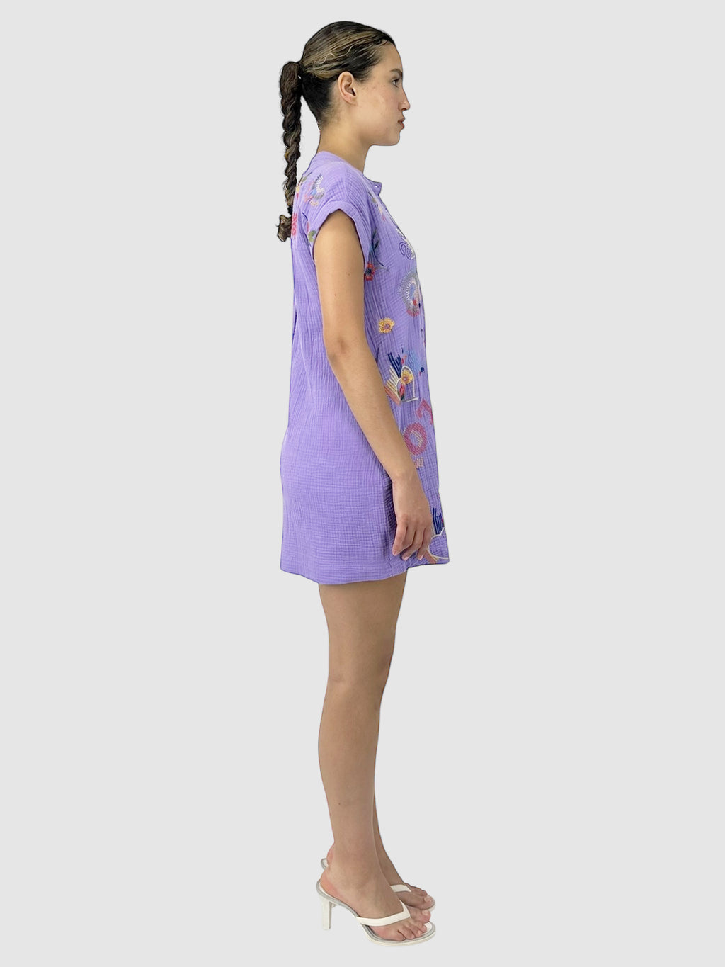 Embroidered Graphic Tunic