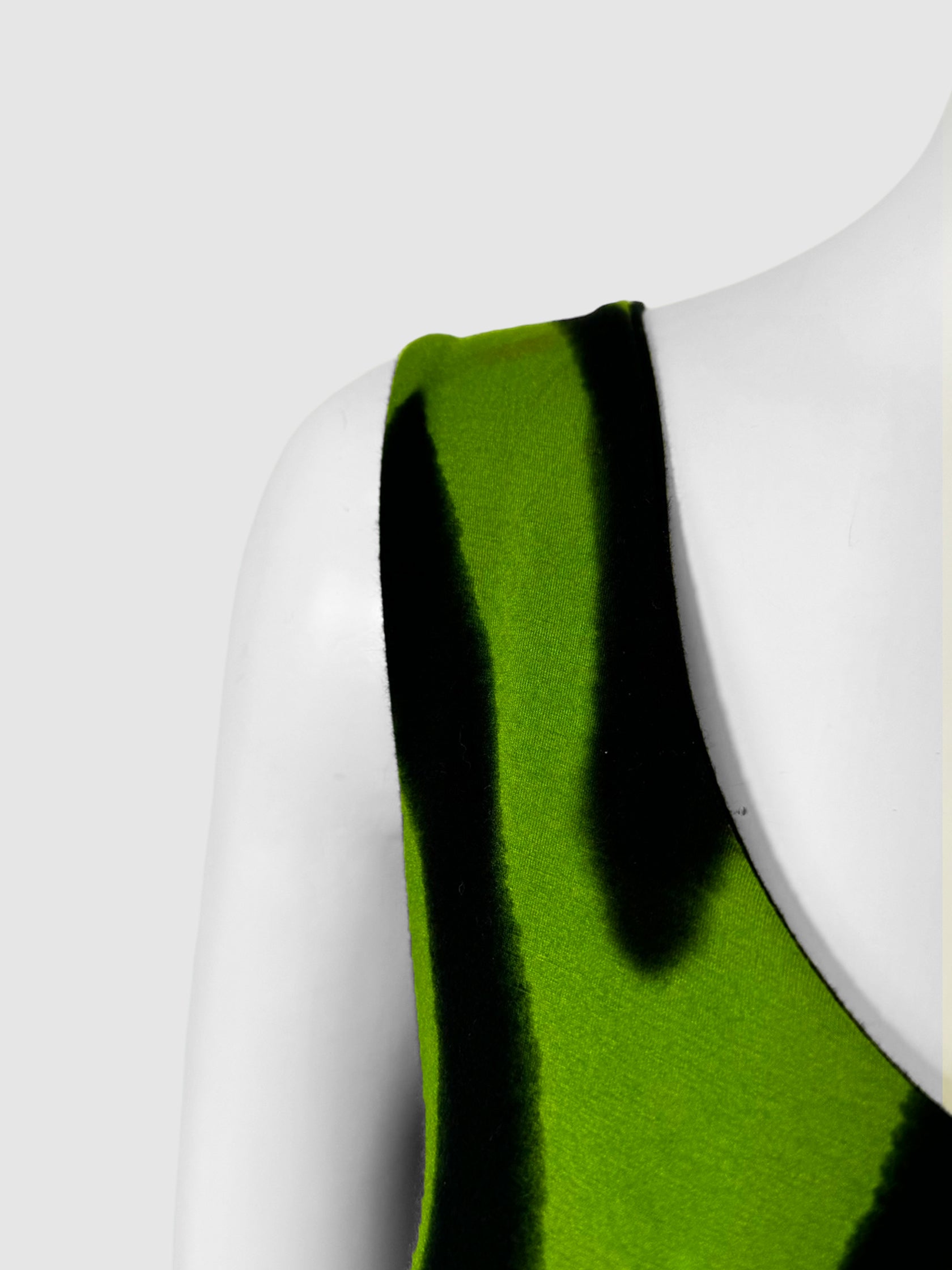 Chevron Print Maxi Dress - Size M