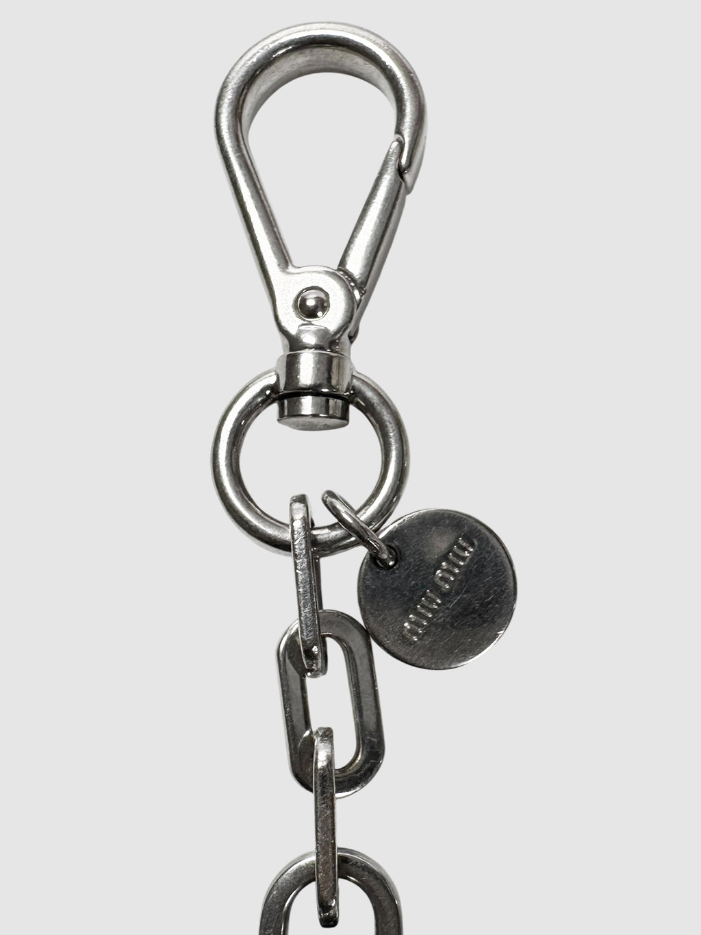 Round Crystal Keychain
