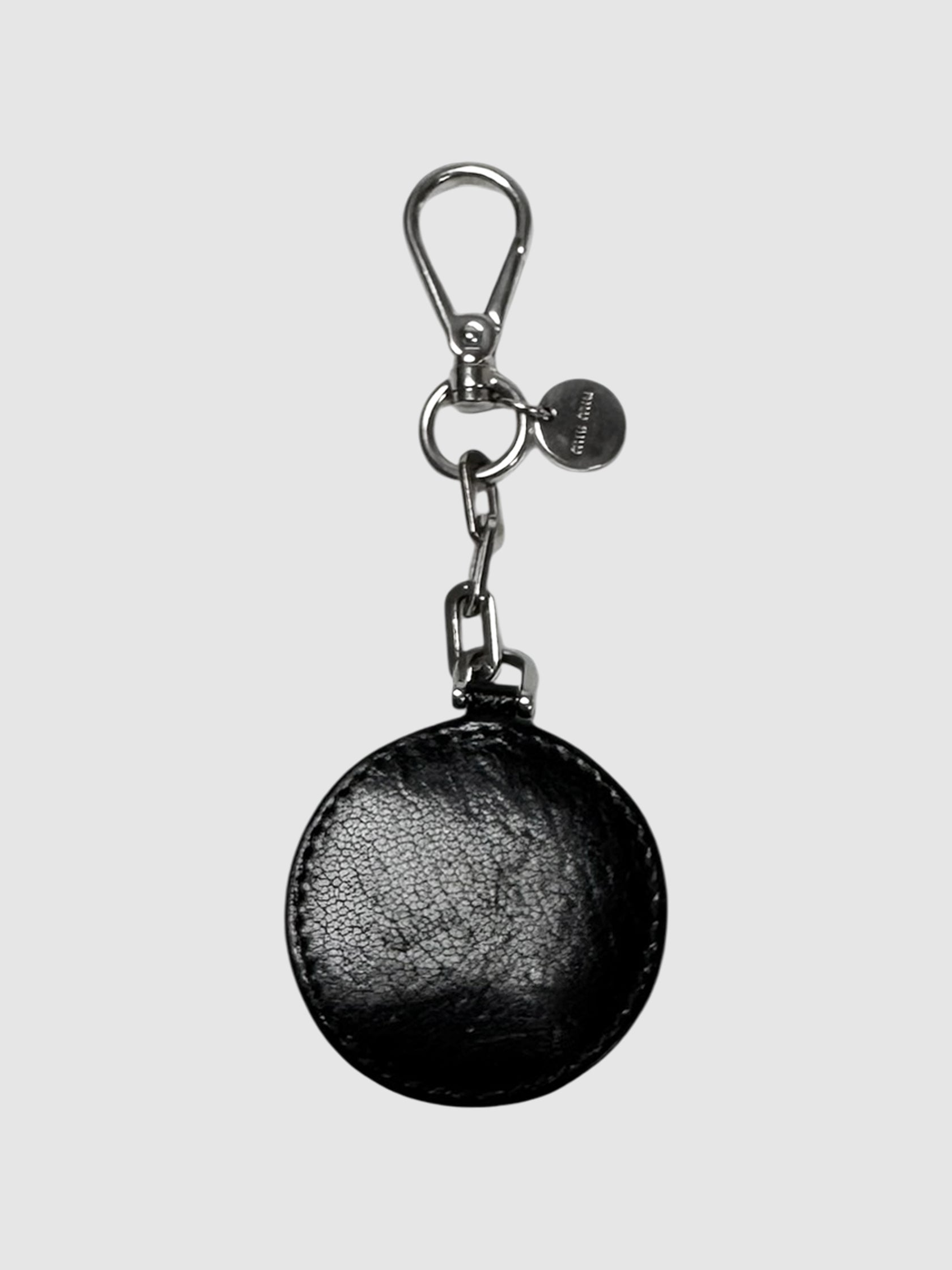 Round Crystal Keychain