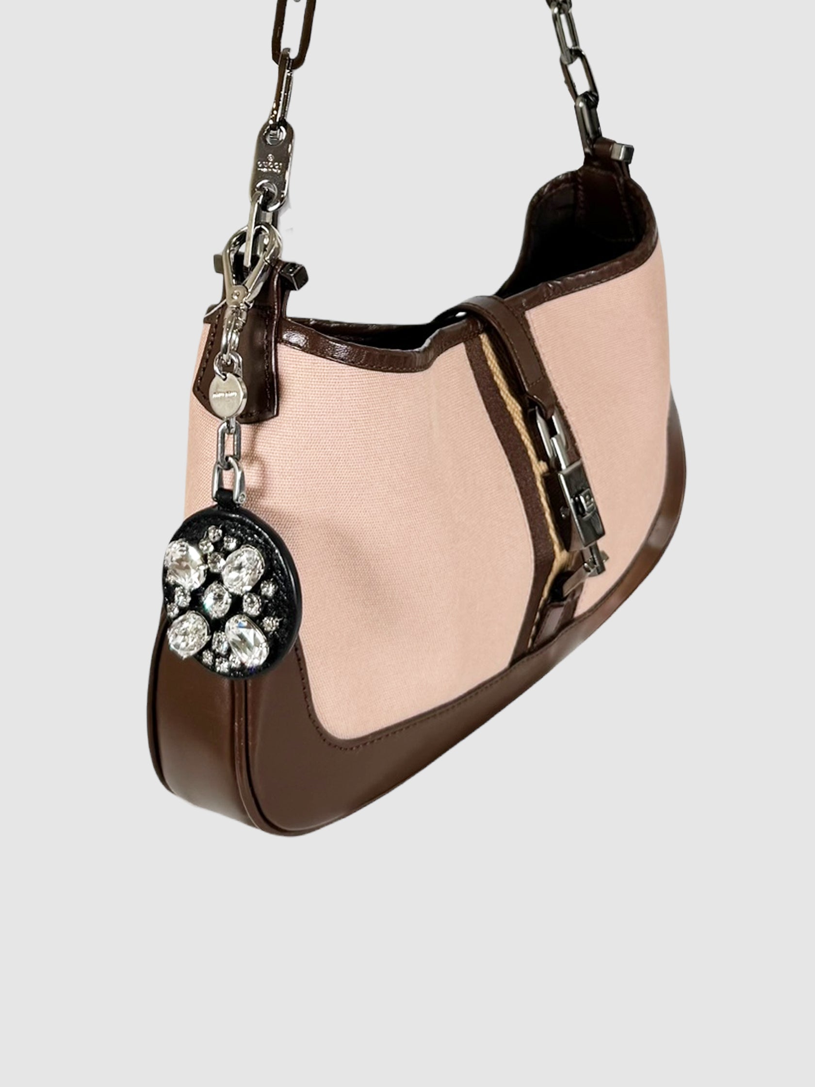 Round Crystal Keychain
