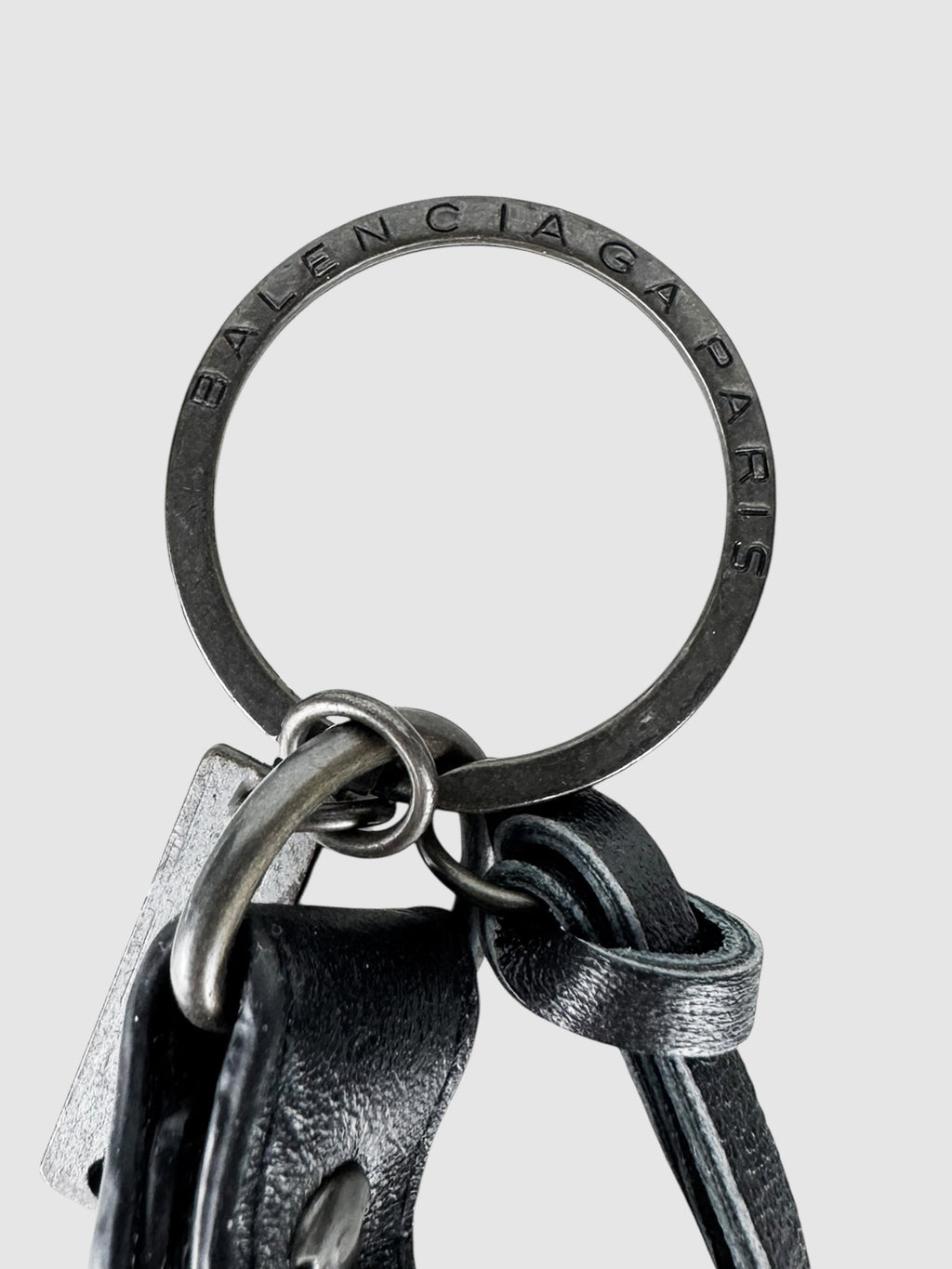 Leather Keychain Charm