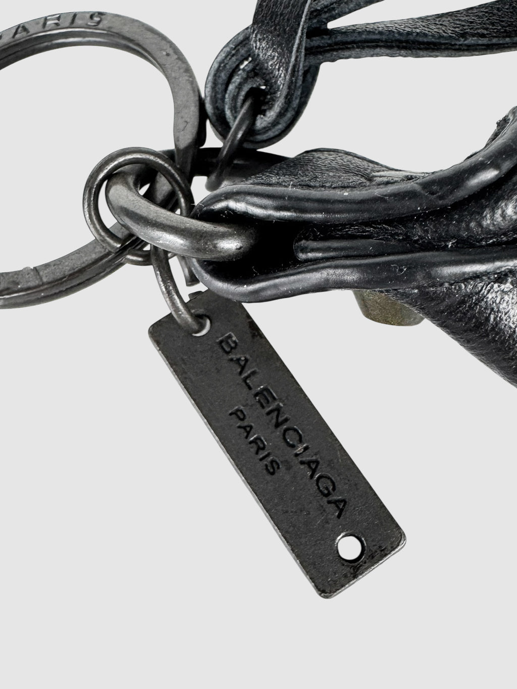 Leather Keychain Charm