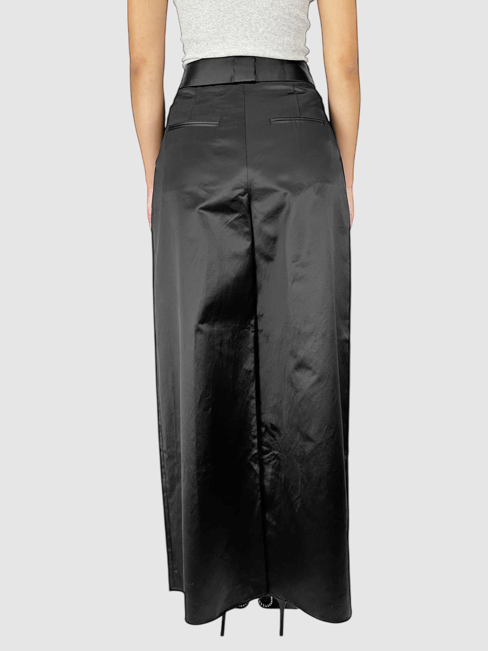 Pleated Wide Leg Pants