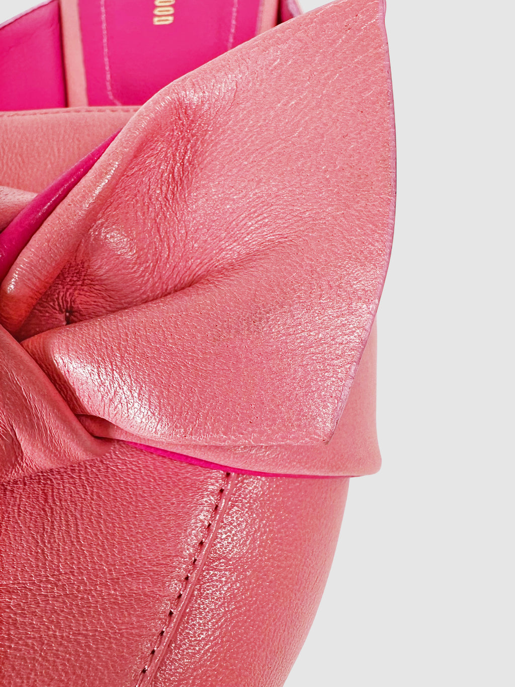 Knotted Leather Mules