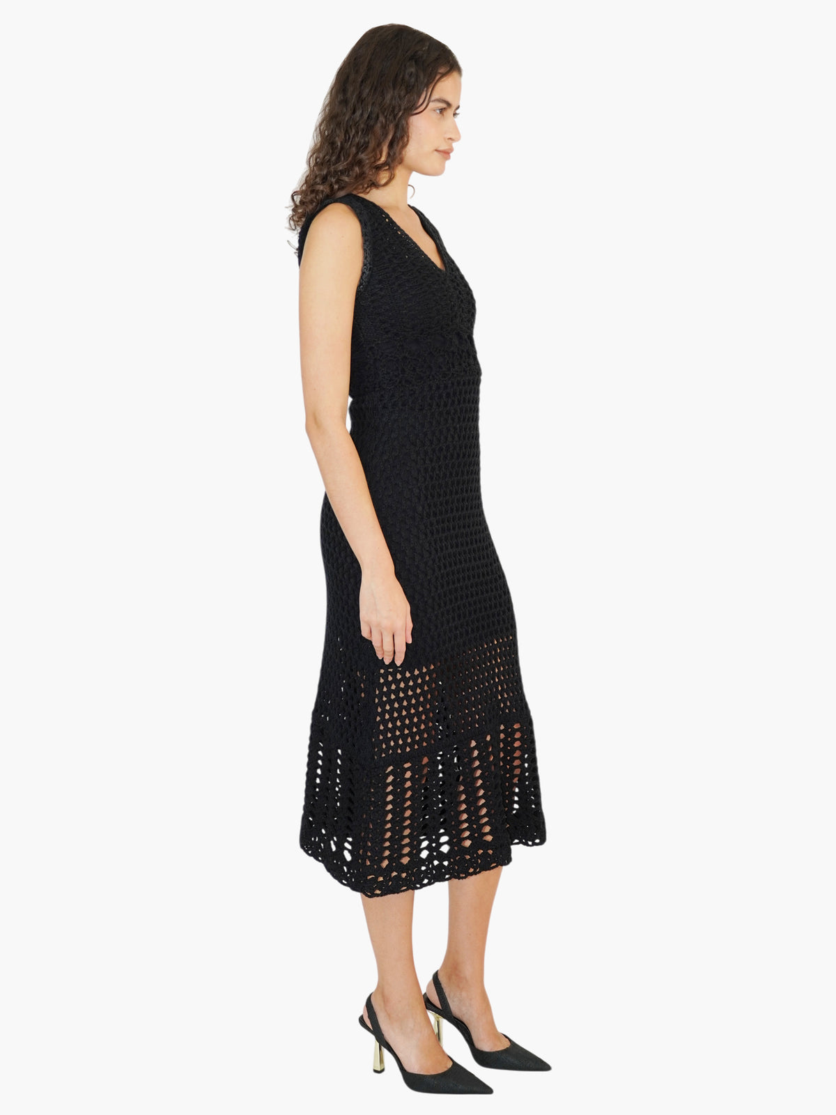 Crochet Maxi Dress