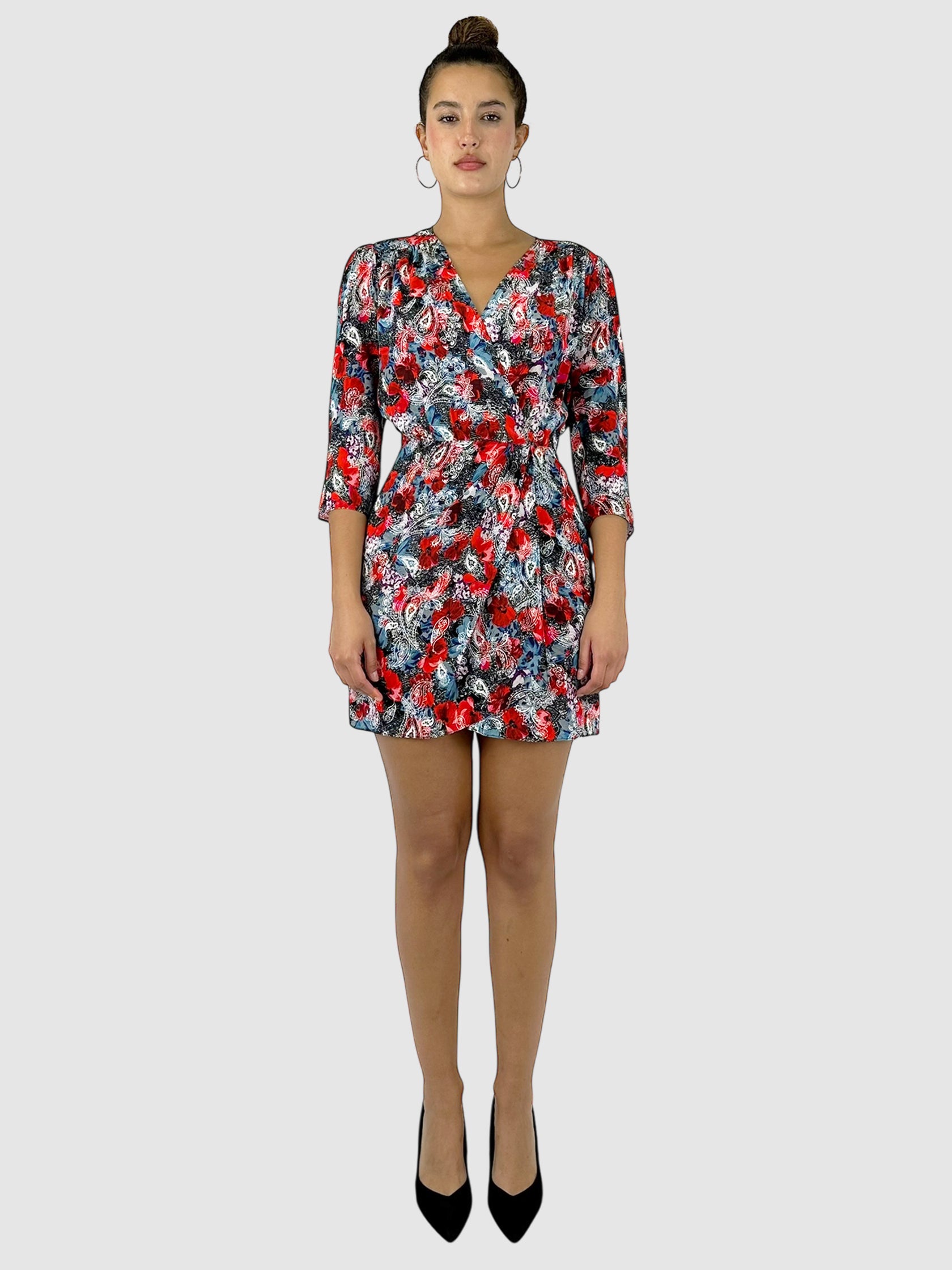 Silk Patterned Dress