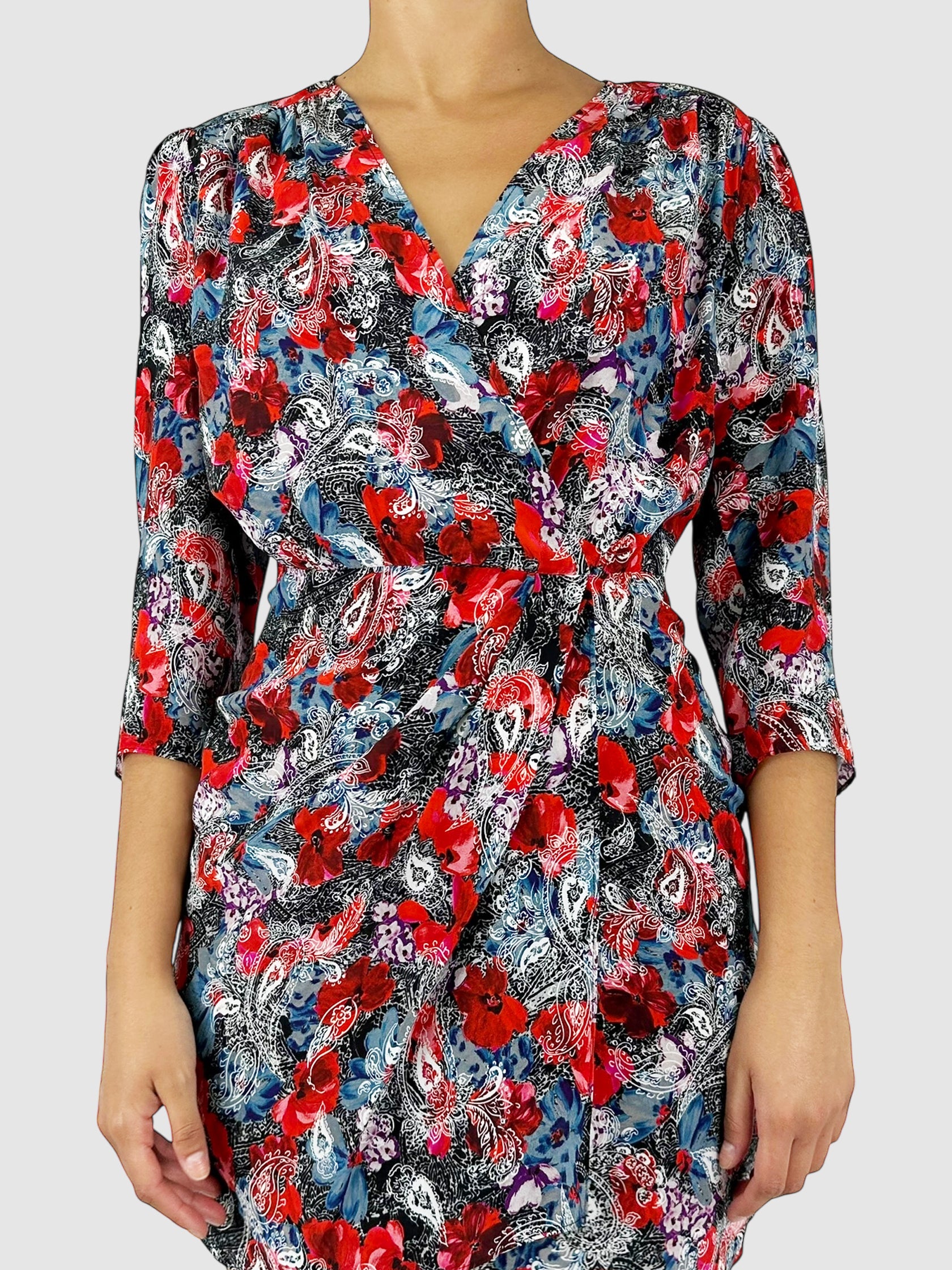 Silk Patterned Dress