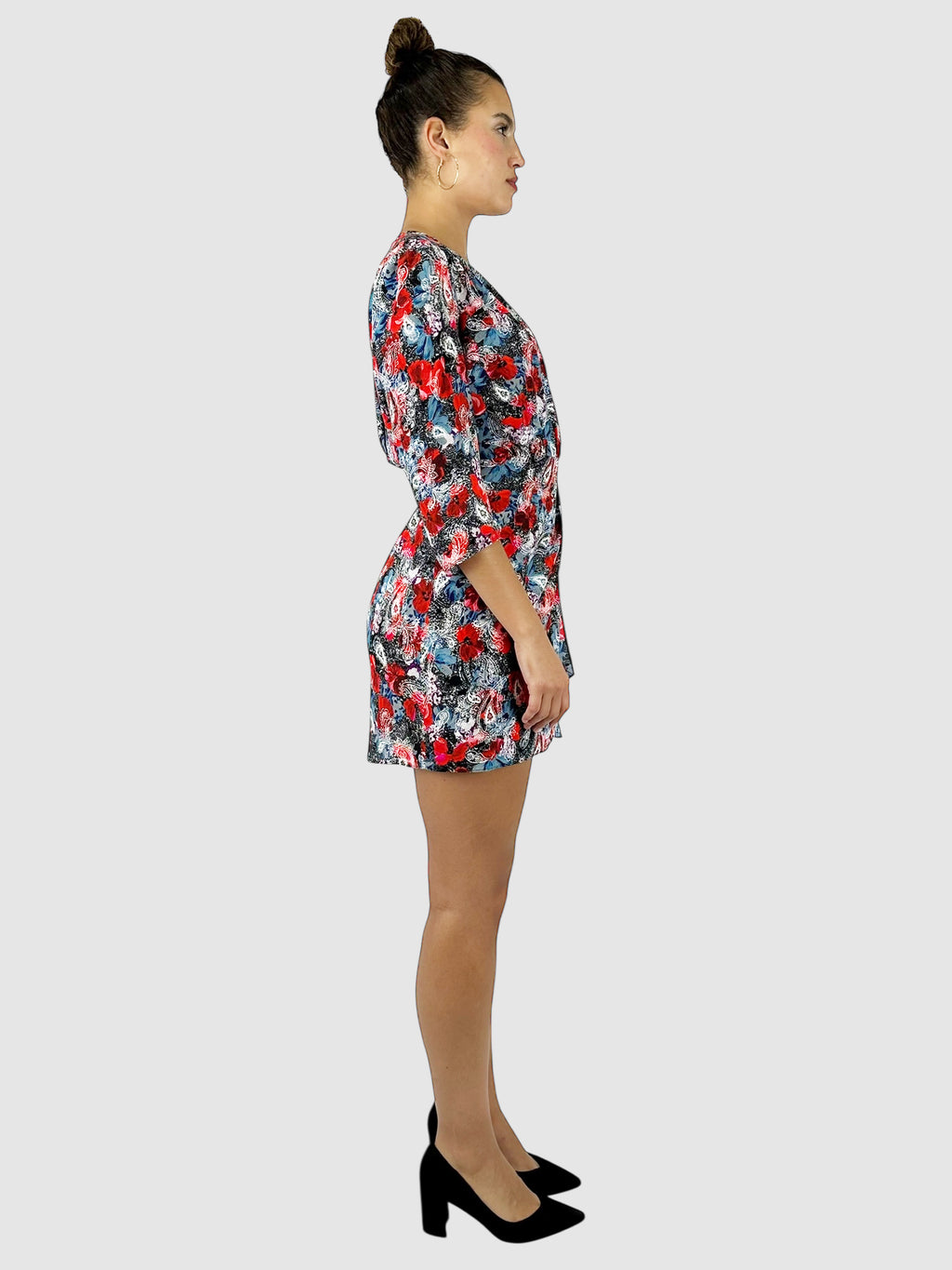 Silk Patterned Dress