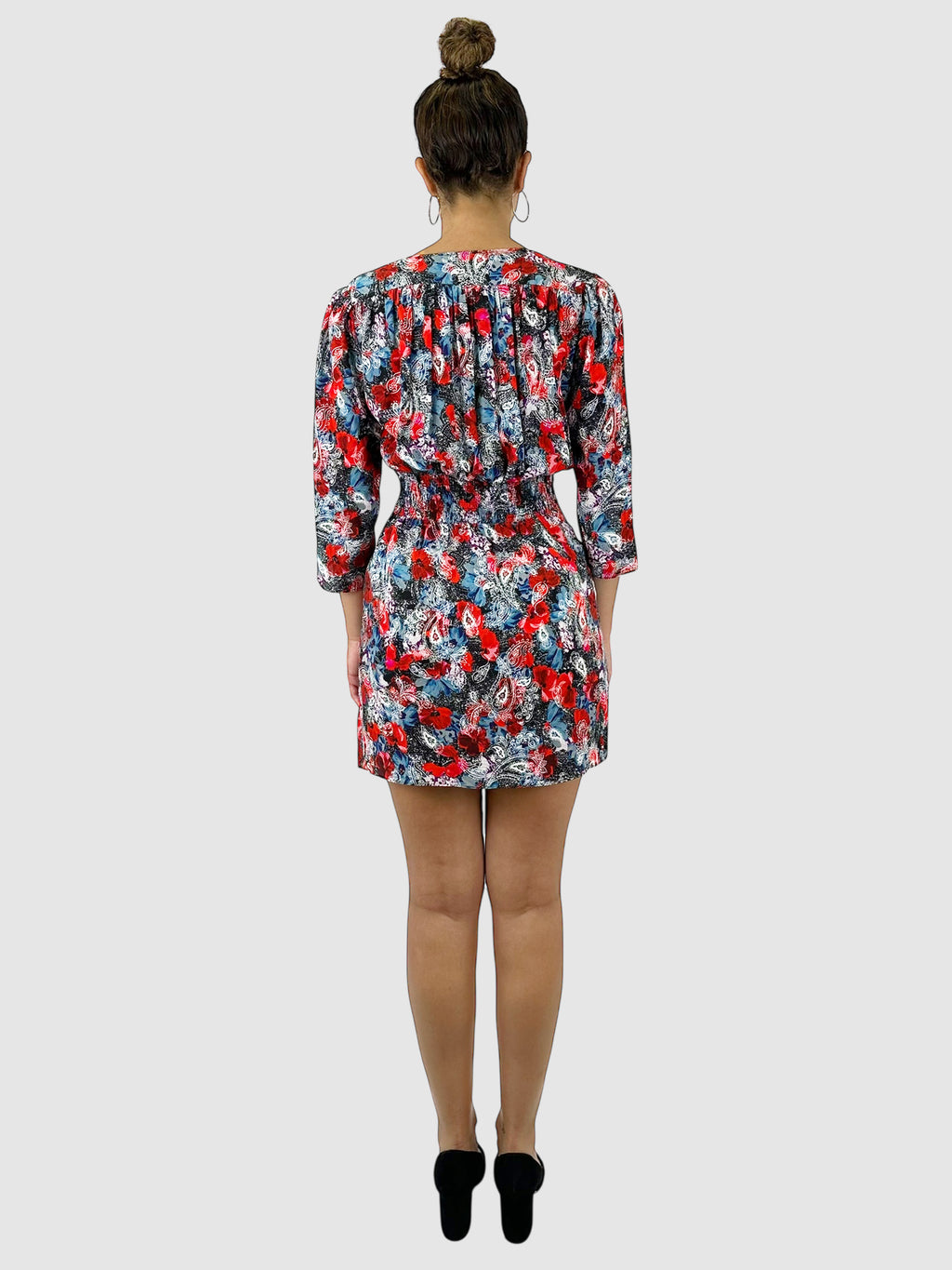 Silk Patterned Dress