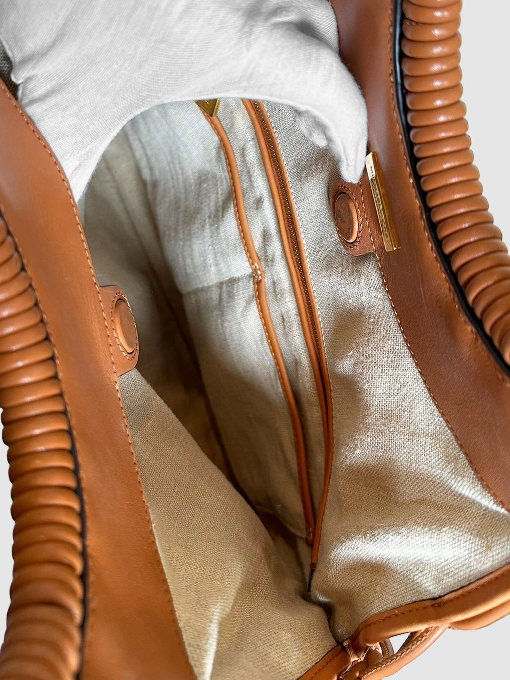 Cooper Woven Leather Tote