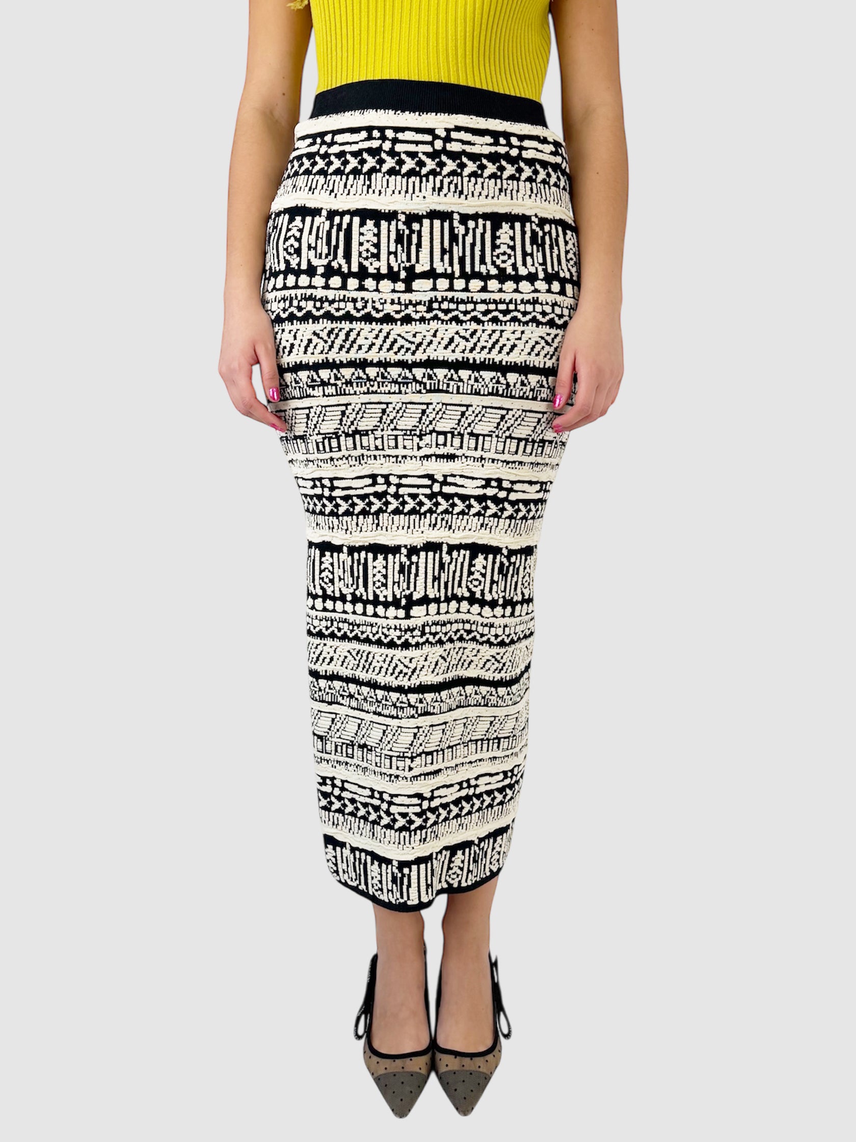 Knit Midi Skirt