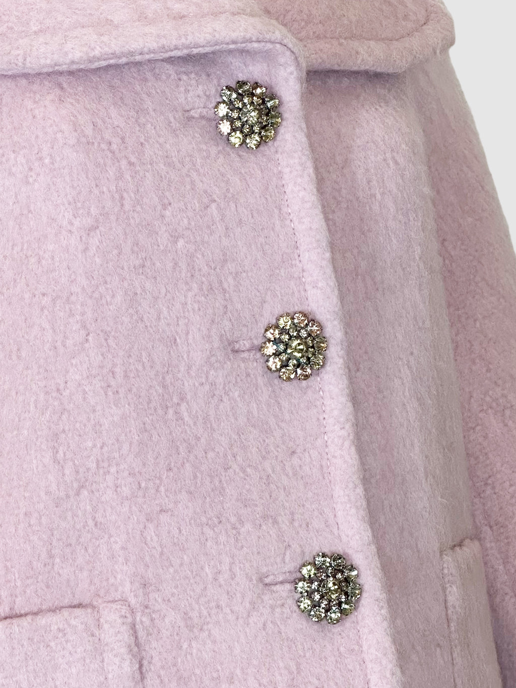 Alpaca Wool Coat - Size 0