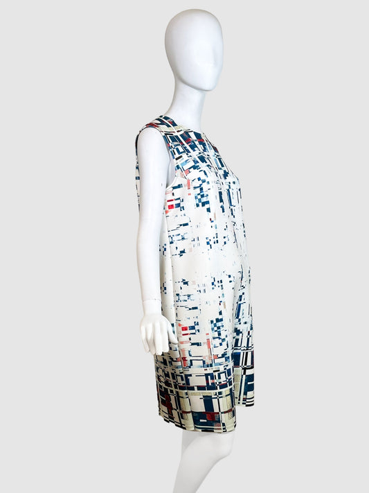 Lida Baday Printed Sleeveless Dress - Size 10