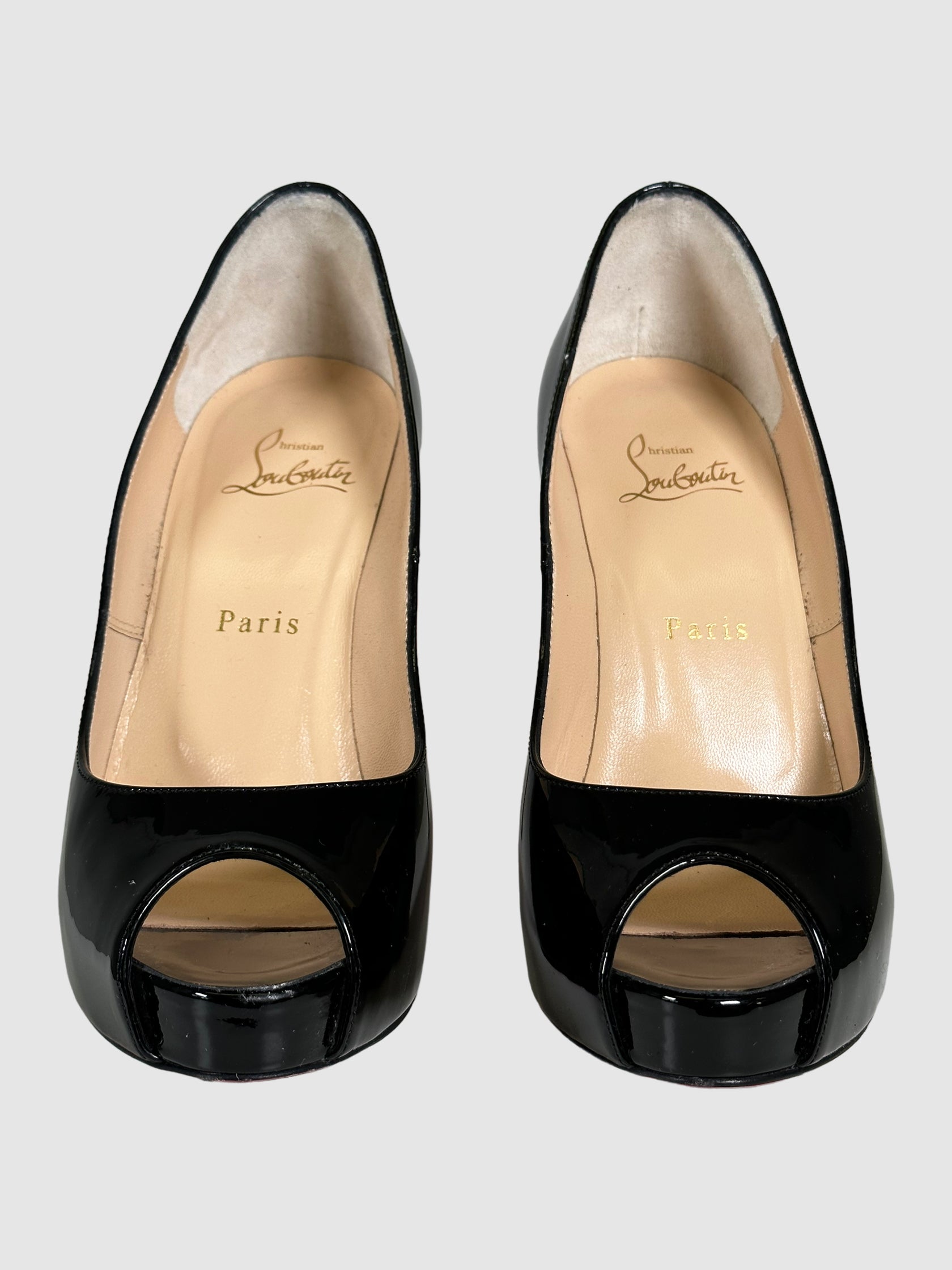 Patent Leather Pumps - Size 37