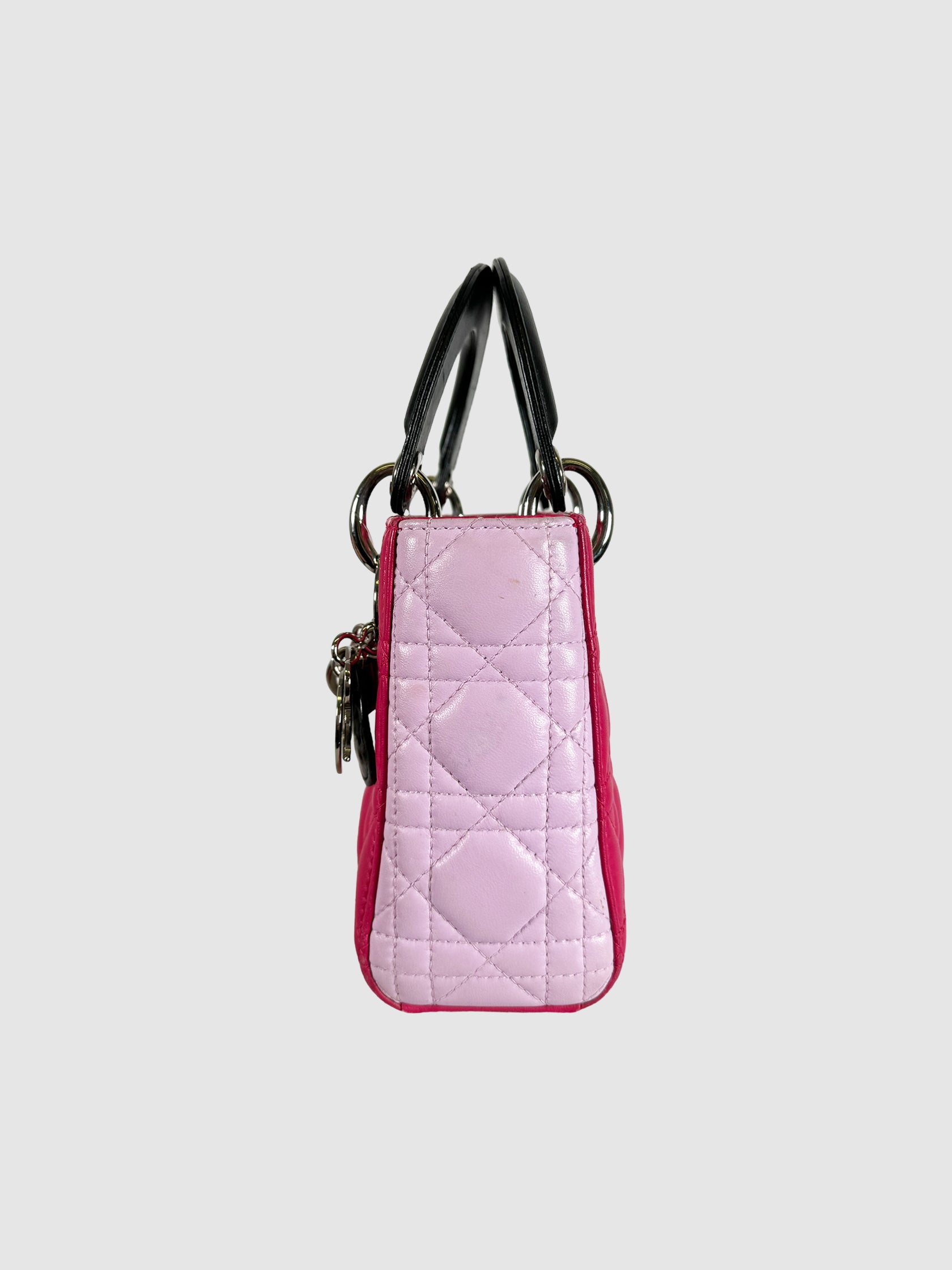 Tri Colour Small Lady Dior Bag