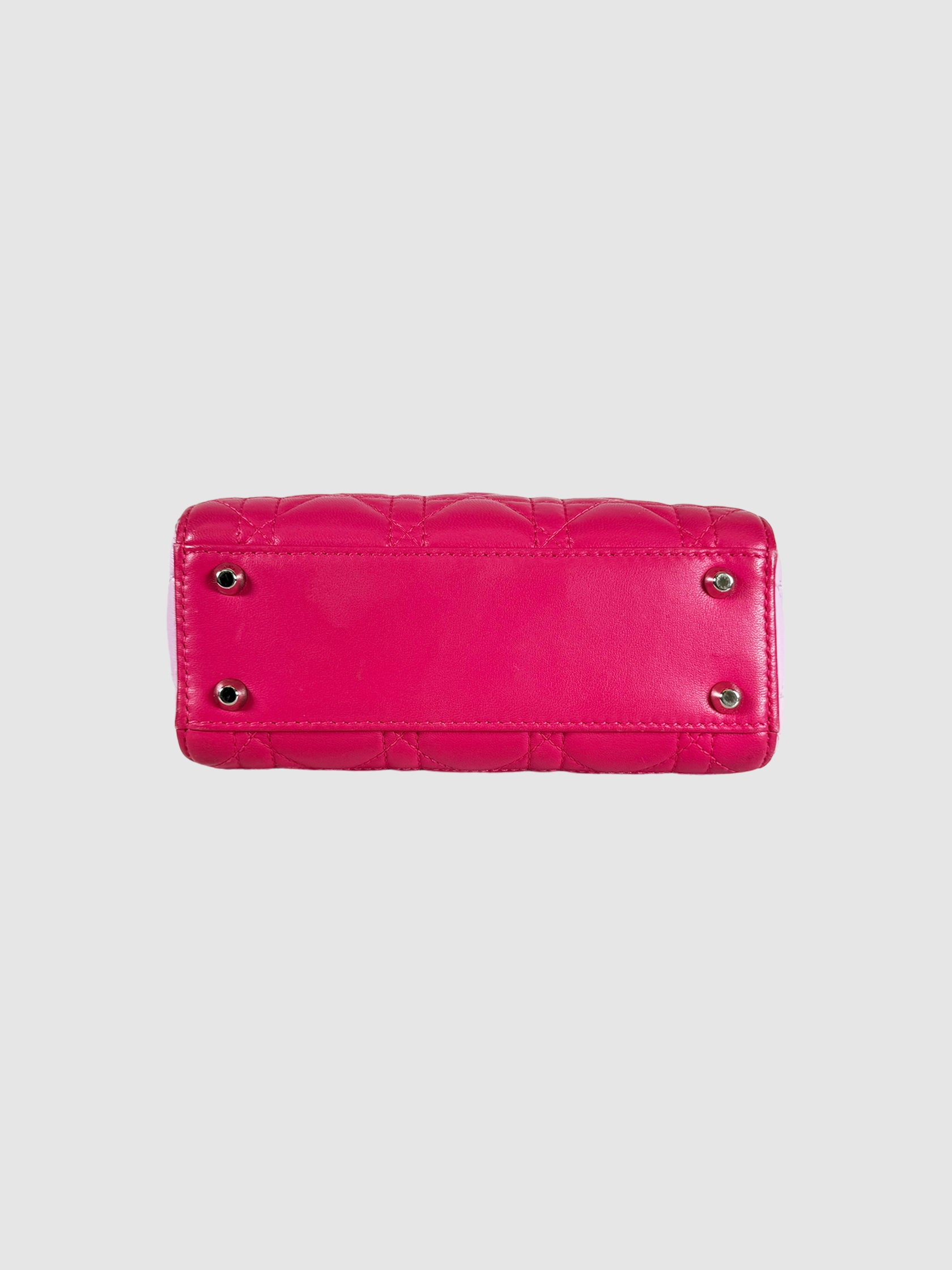 Tri Colour Small Lady Dior Bag