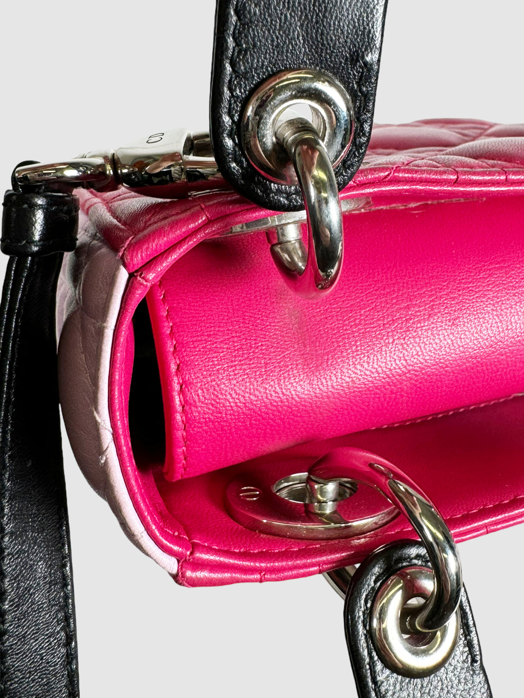 Tri Colour Small Lady Dior Bag