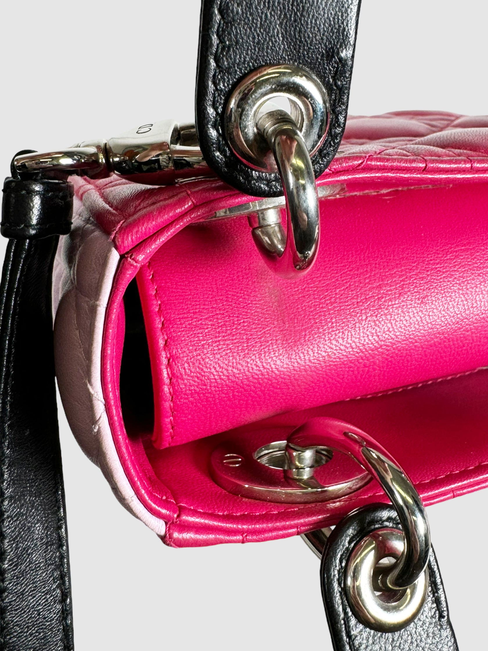 Tri Colour Small Lady Dior Bag
