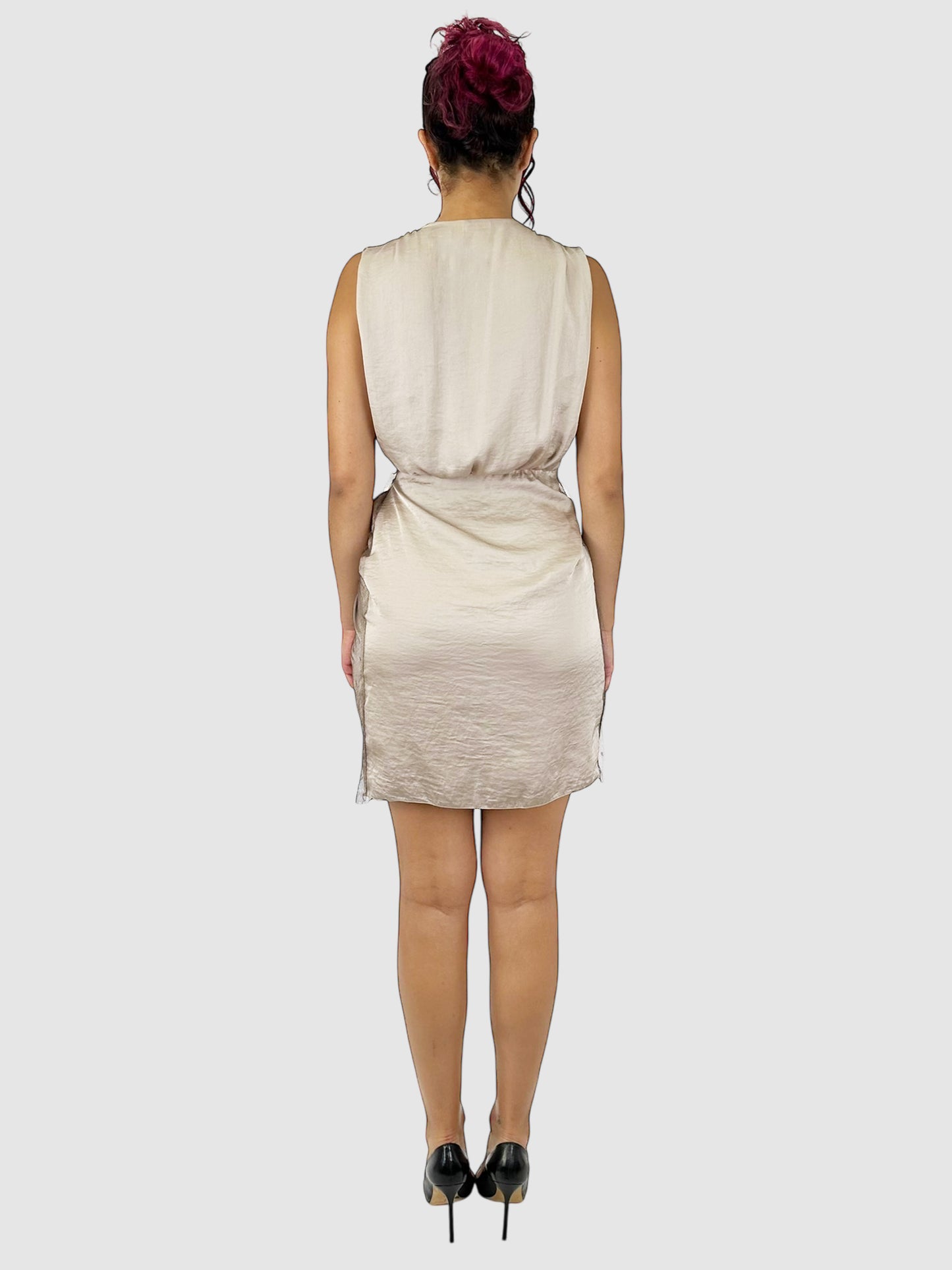 Tulle Wrap Dress