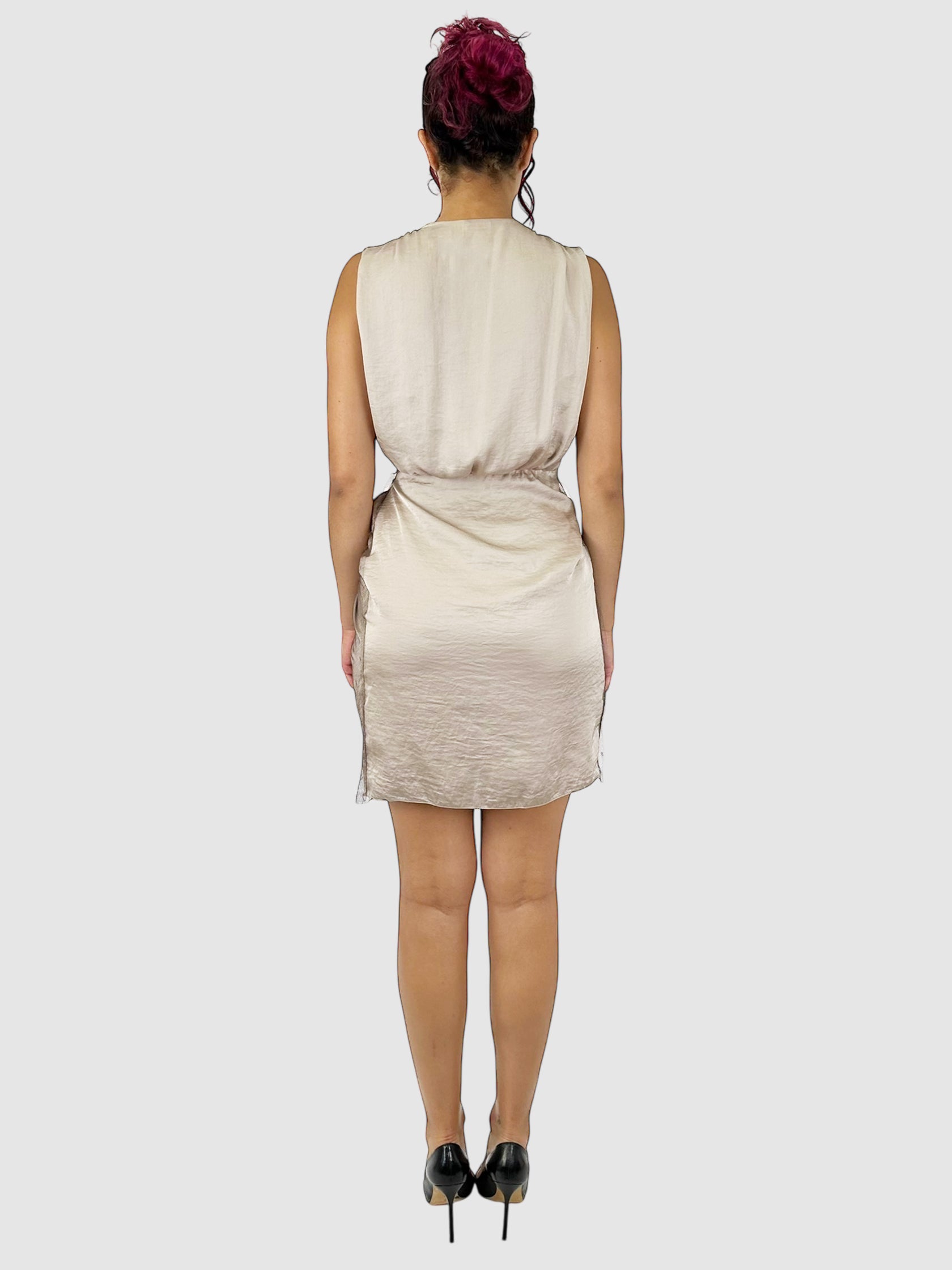 Tulle Wrap Dress
