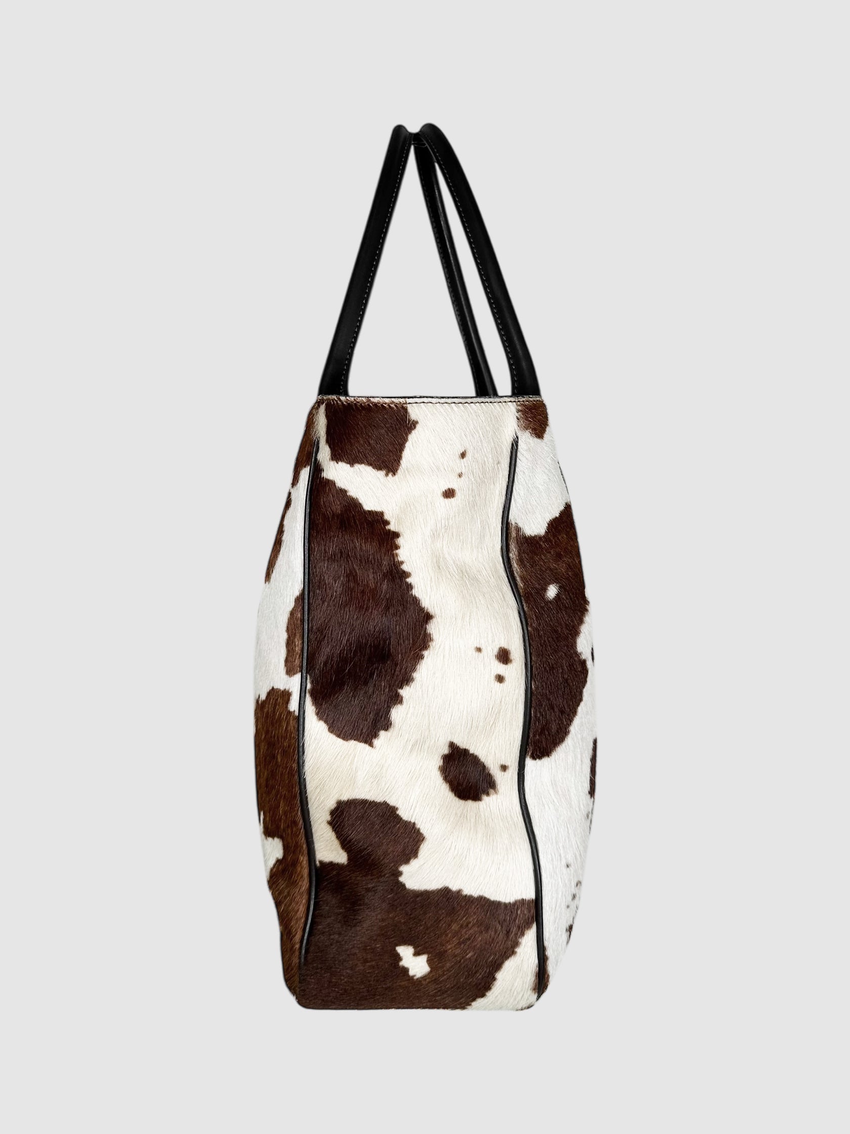 Cowhide Leather Tote Bag