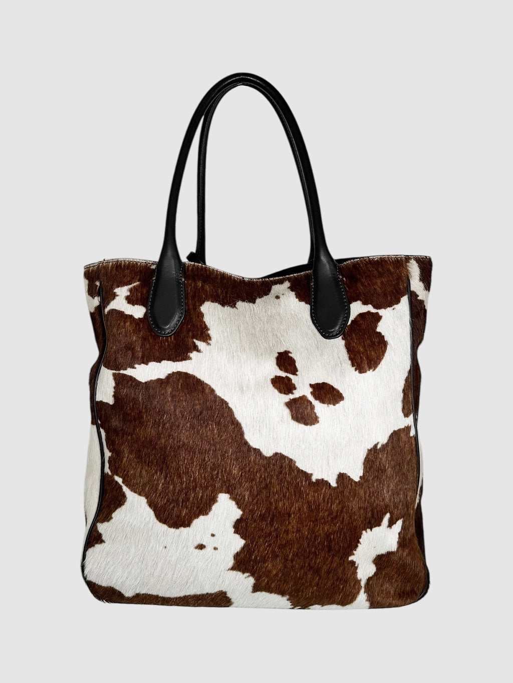 Cowhide Leather Tote Bag