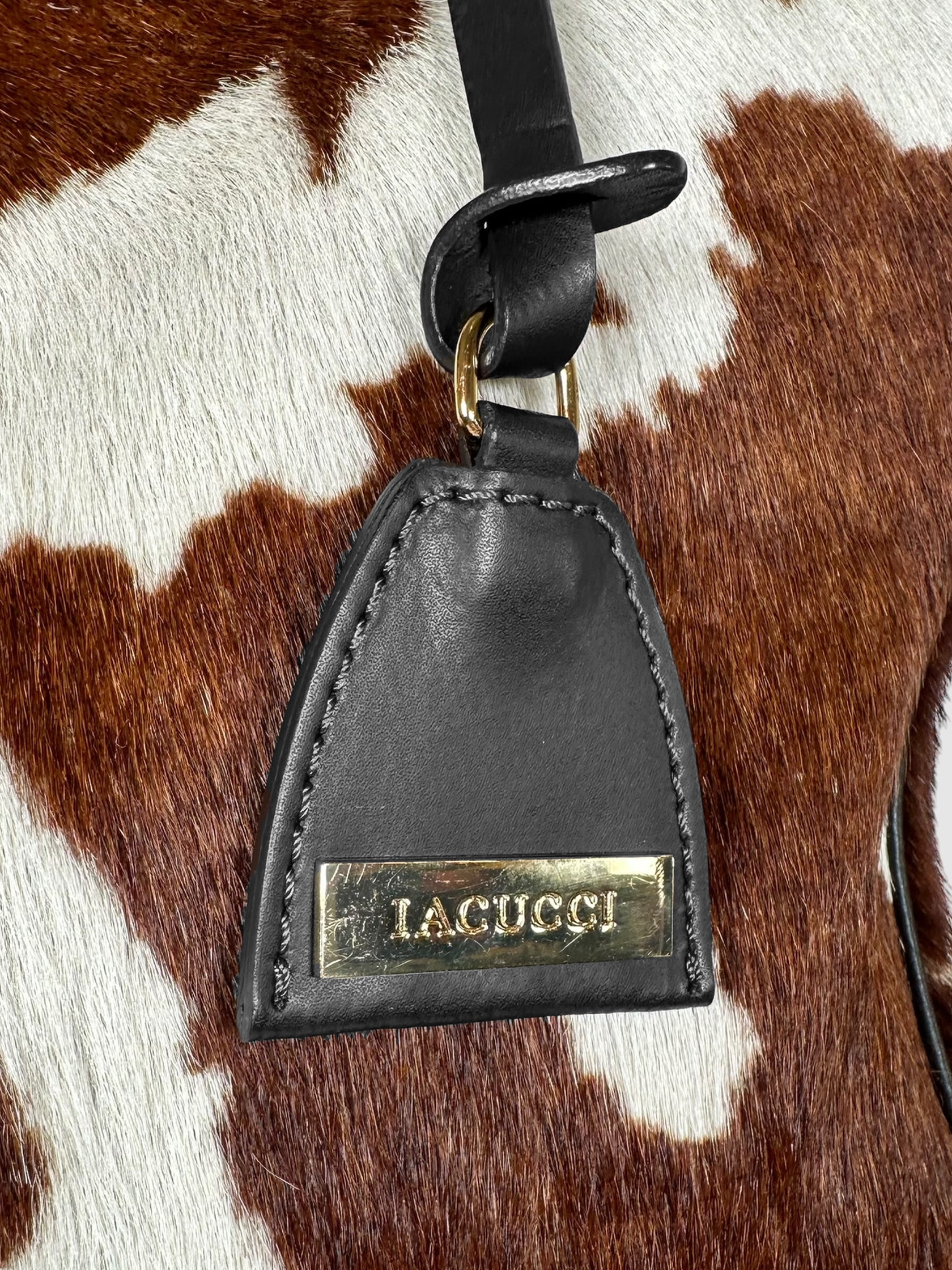 Cowhide Leather Tote Bag