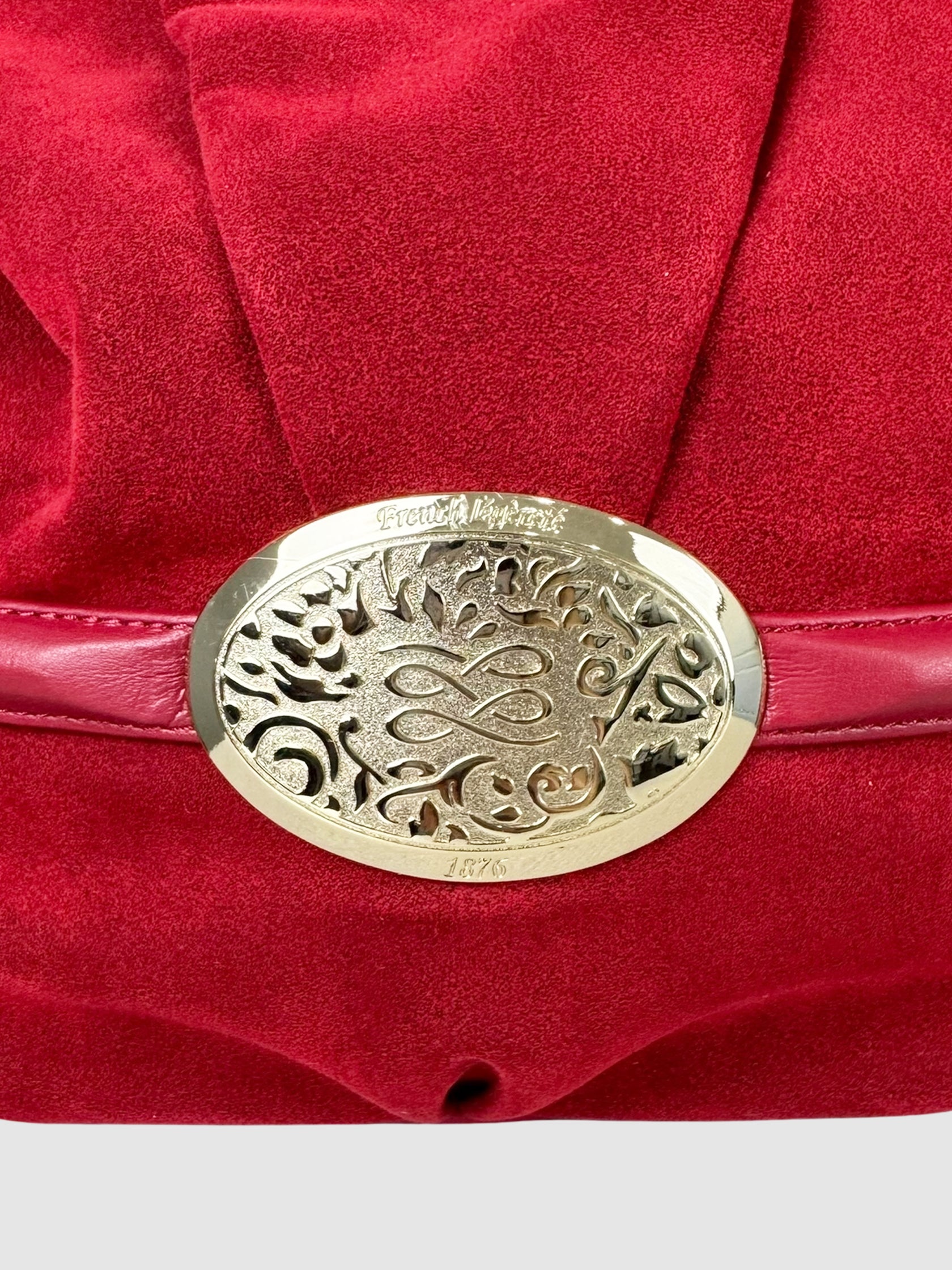 Brigitte Bardot Suede Shoulder Bag