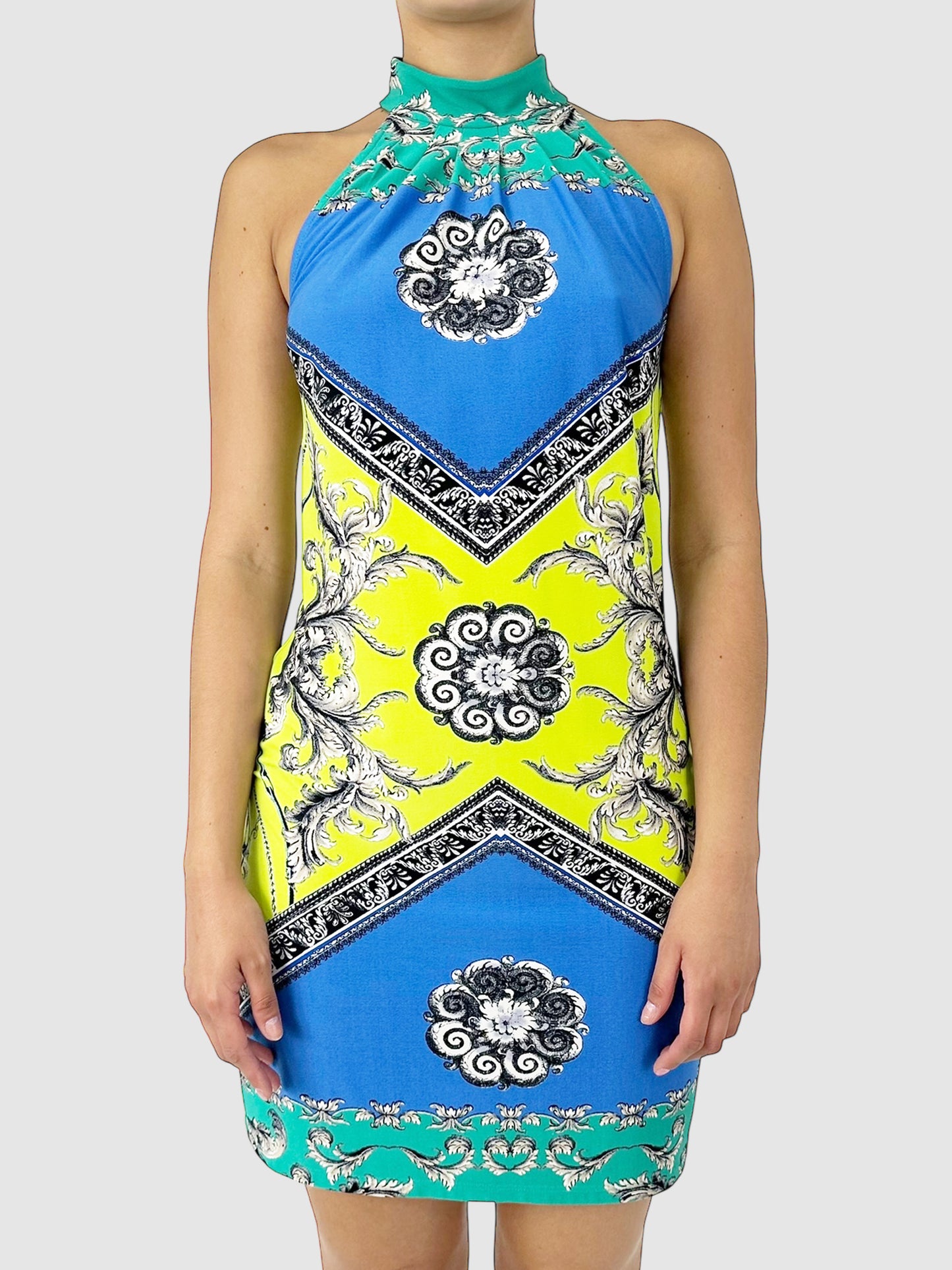 Printed Mini Dress