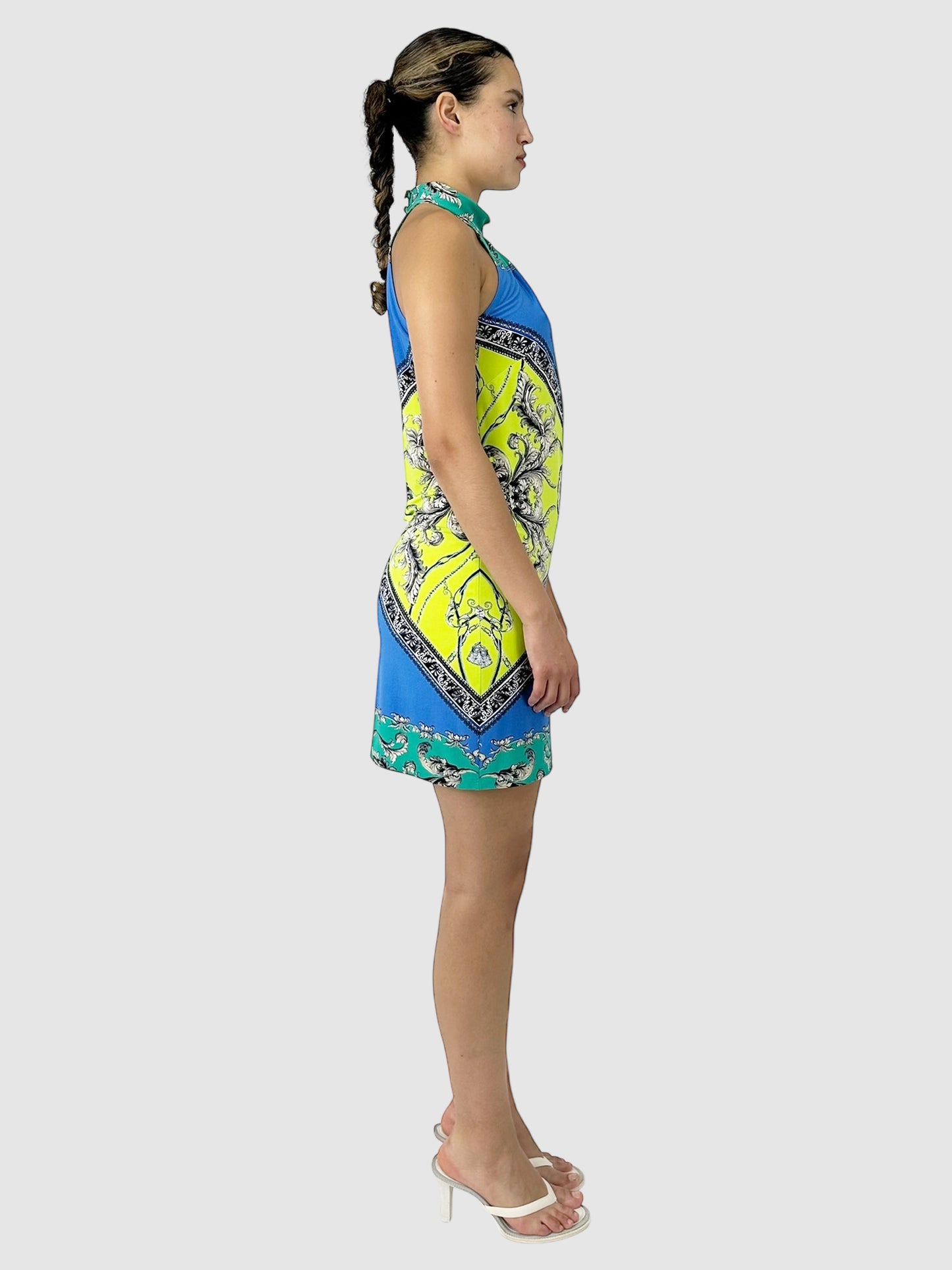 Printed Mini Dress