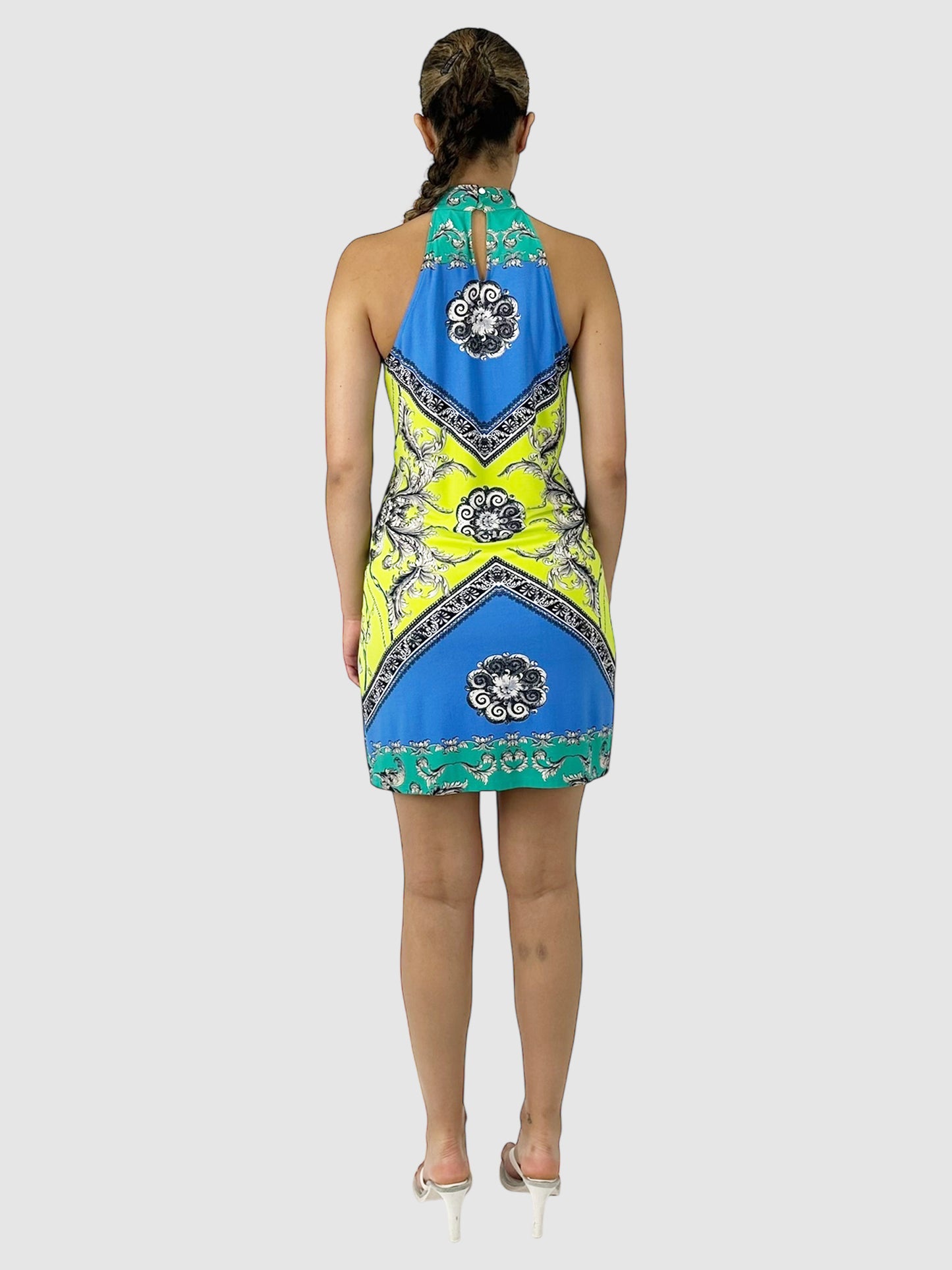 Printed Mini Dress