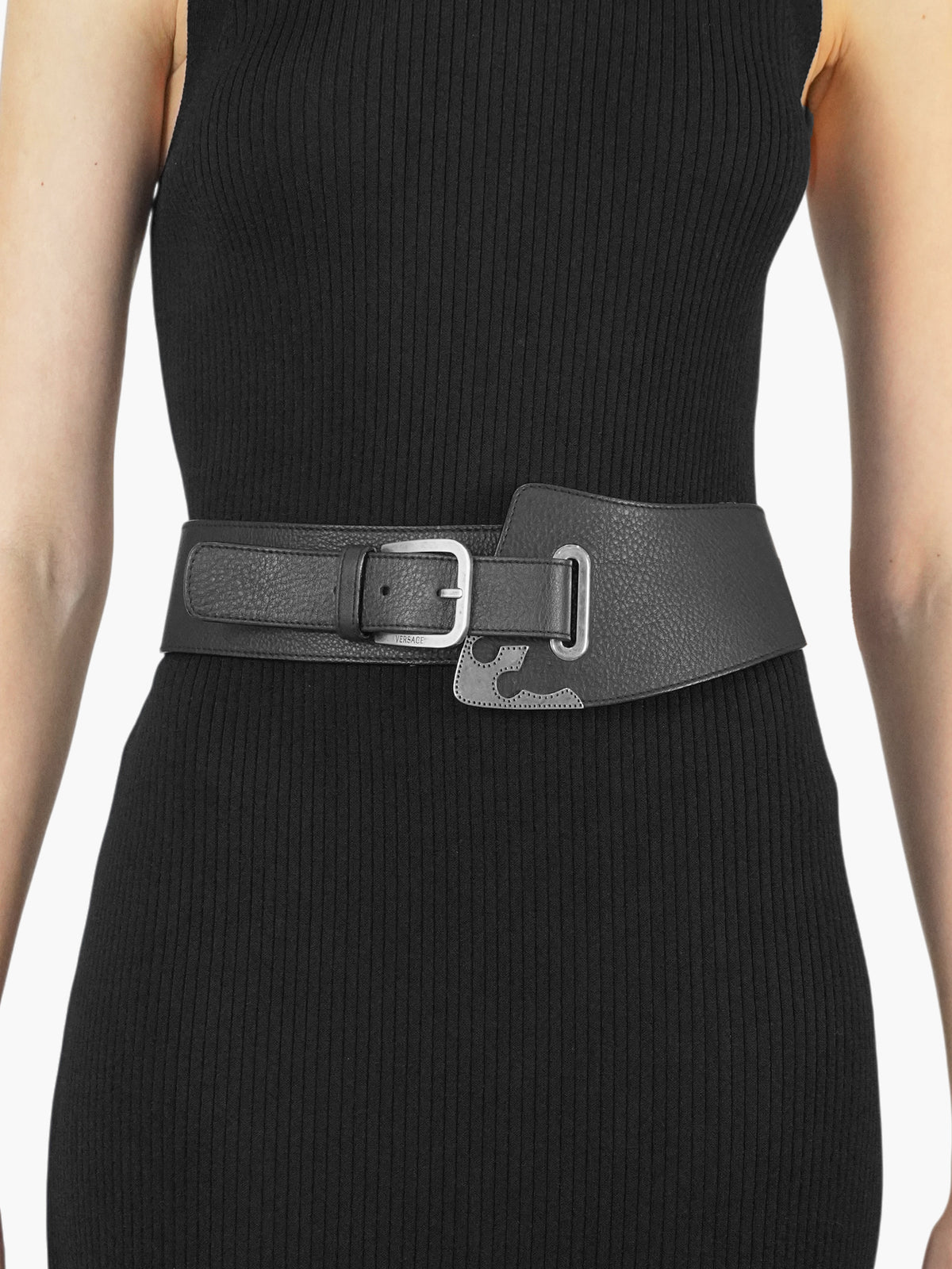 Wide Leather Belt