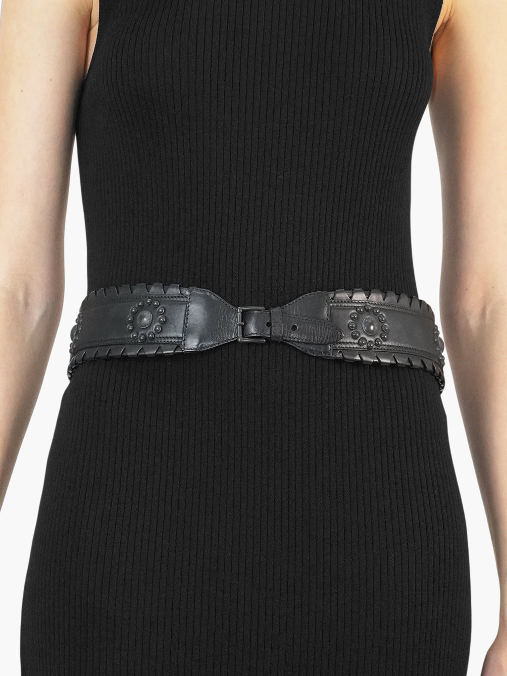 Whipstitch Trim Belt