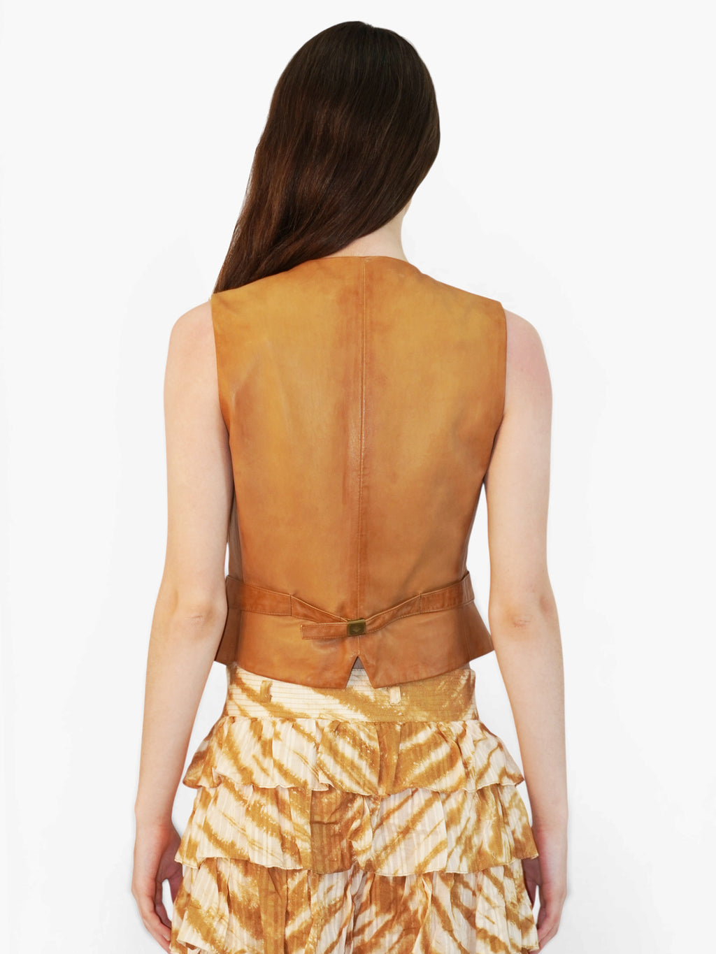 Leather Tailored Vest
